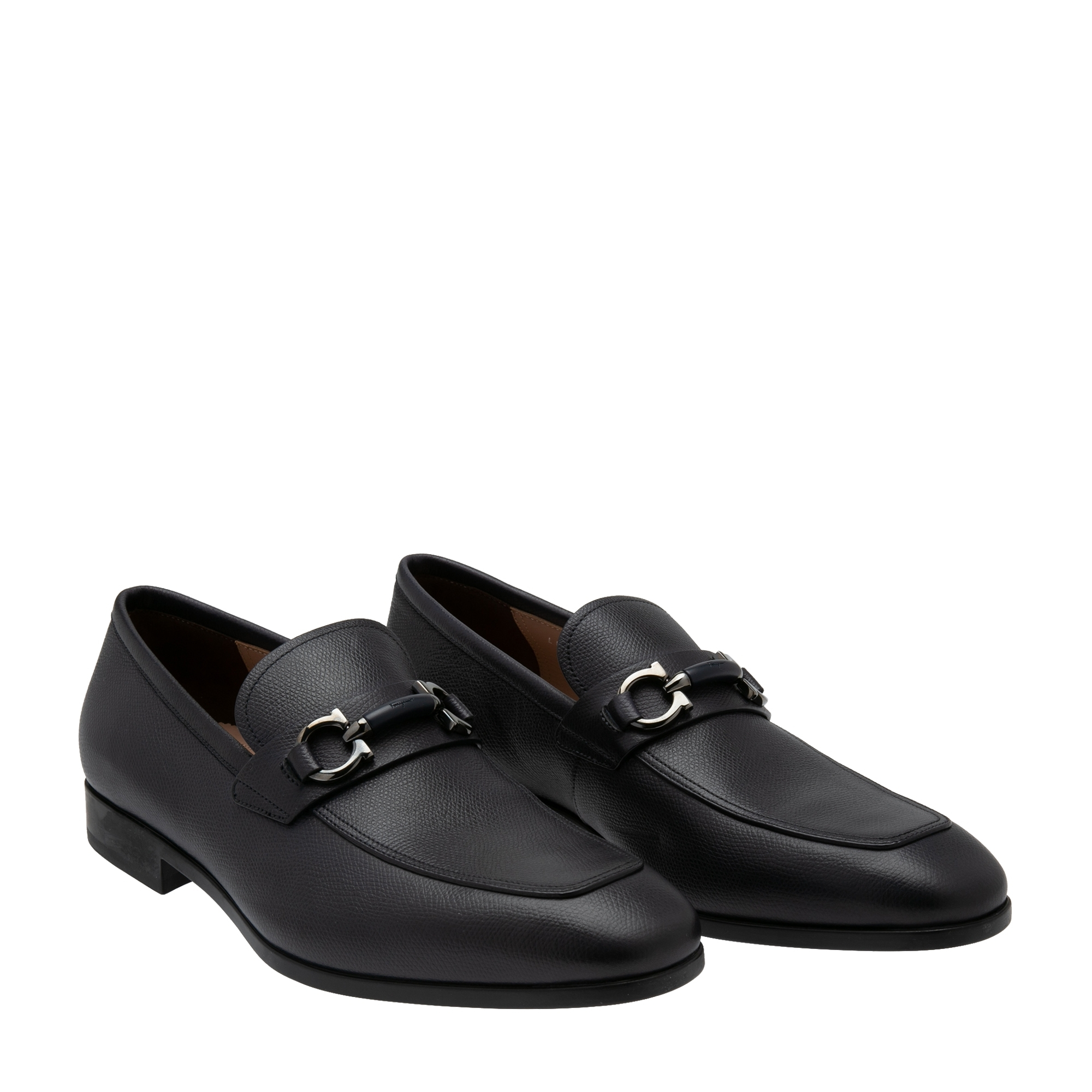 Gancini moccasin loafers, Blue