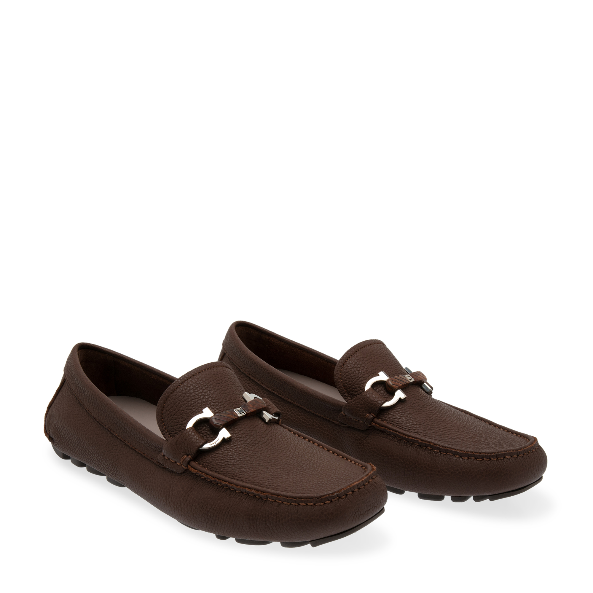 Gancini driving shoes, Brown
