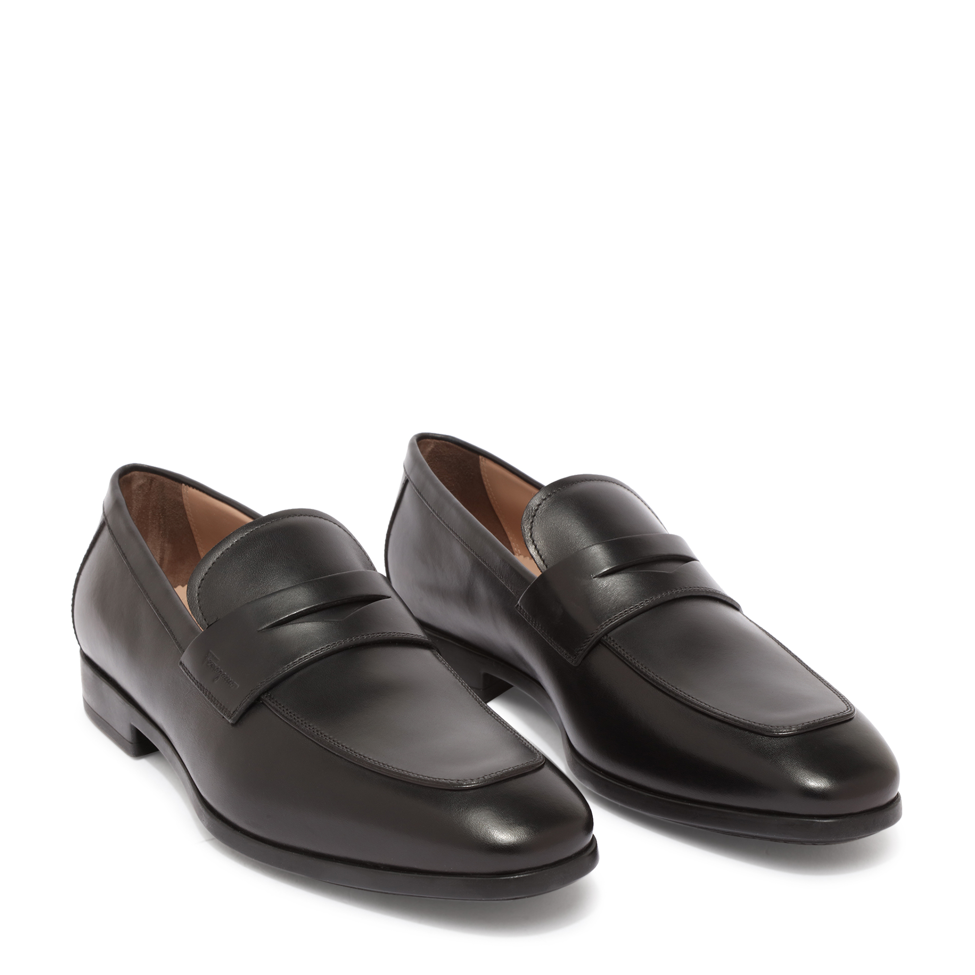 Penny loafers, Black