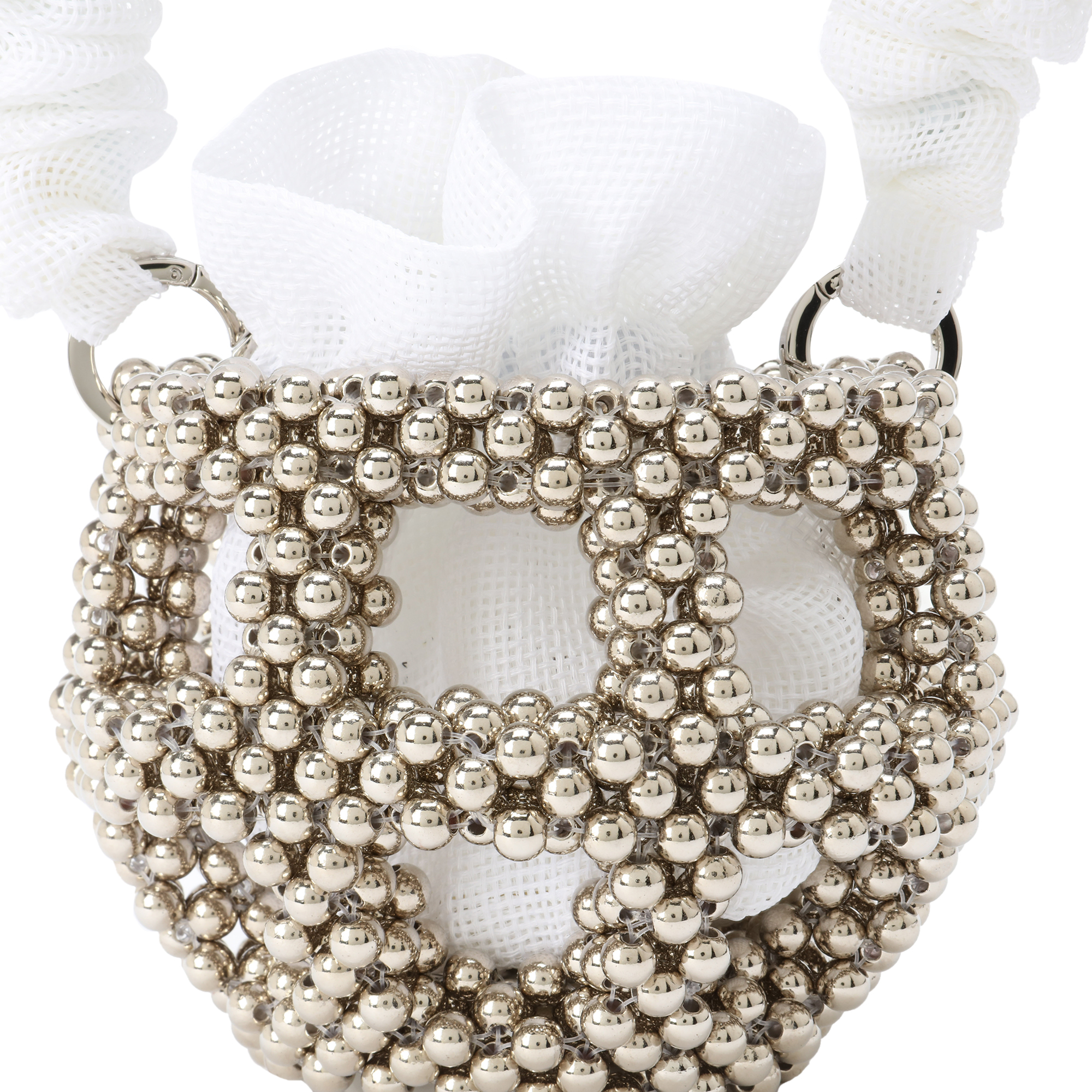 Small Mei bag, Silver