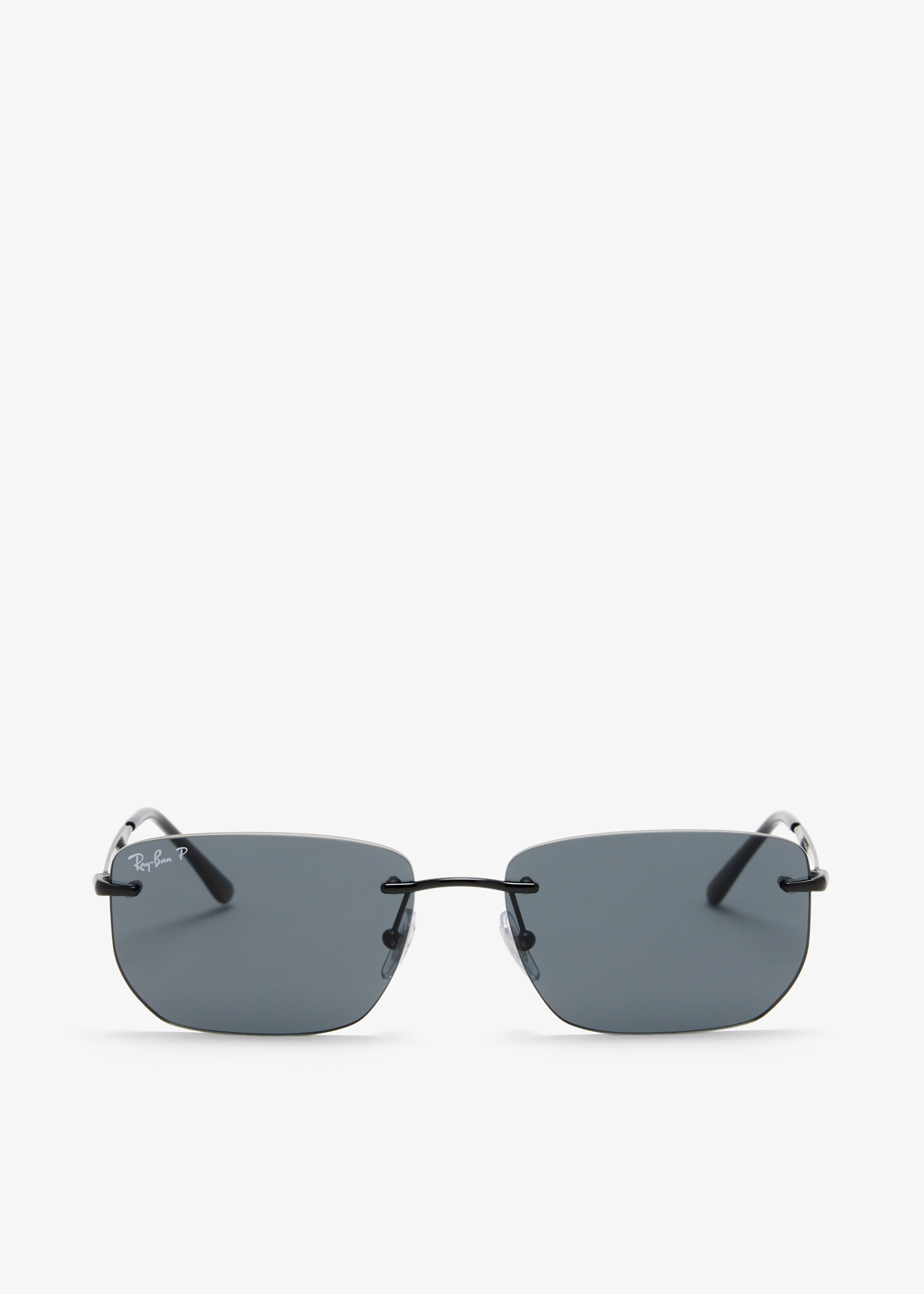 Rectangular sunglasses, Black
