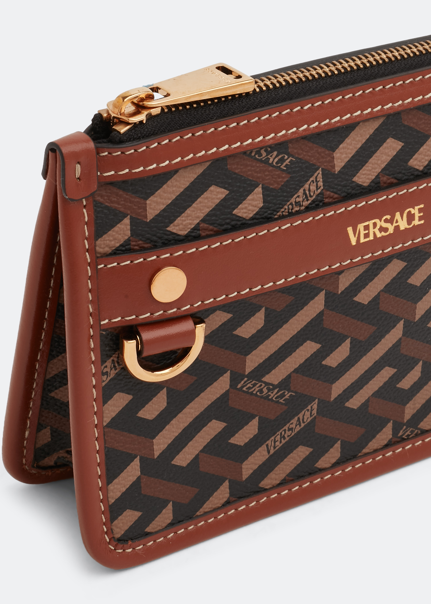 La Greca signature modular pouch, Prints