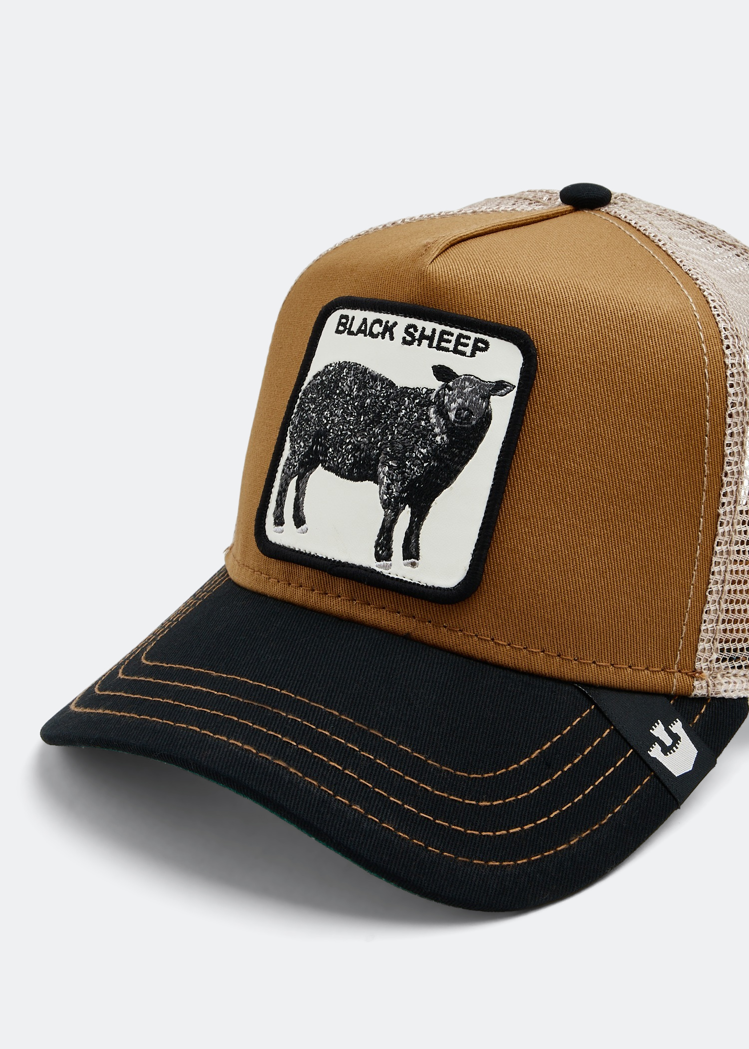 Black Sheep trucker cap, Brown