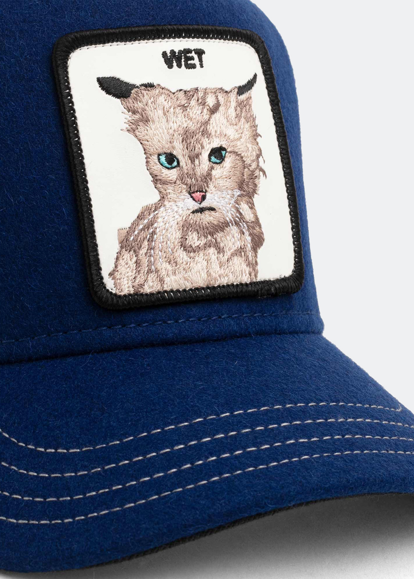 Clean Cat trucker cap, Multi-coloured