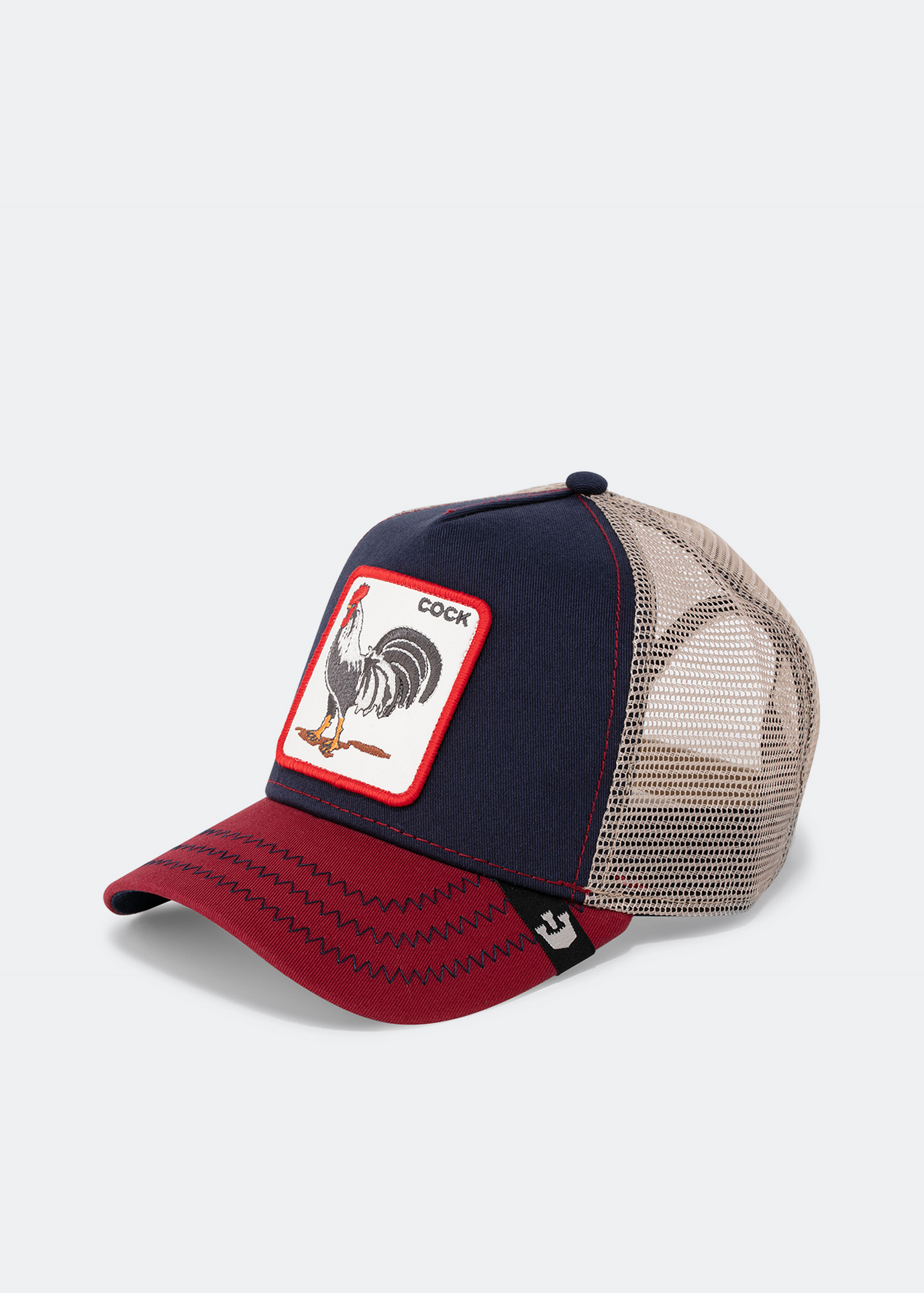Rooster trucker cap, Blue