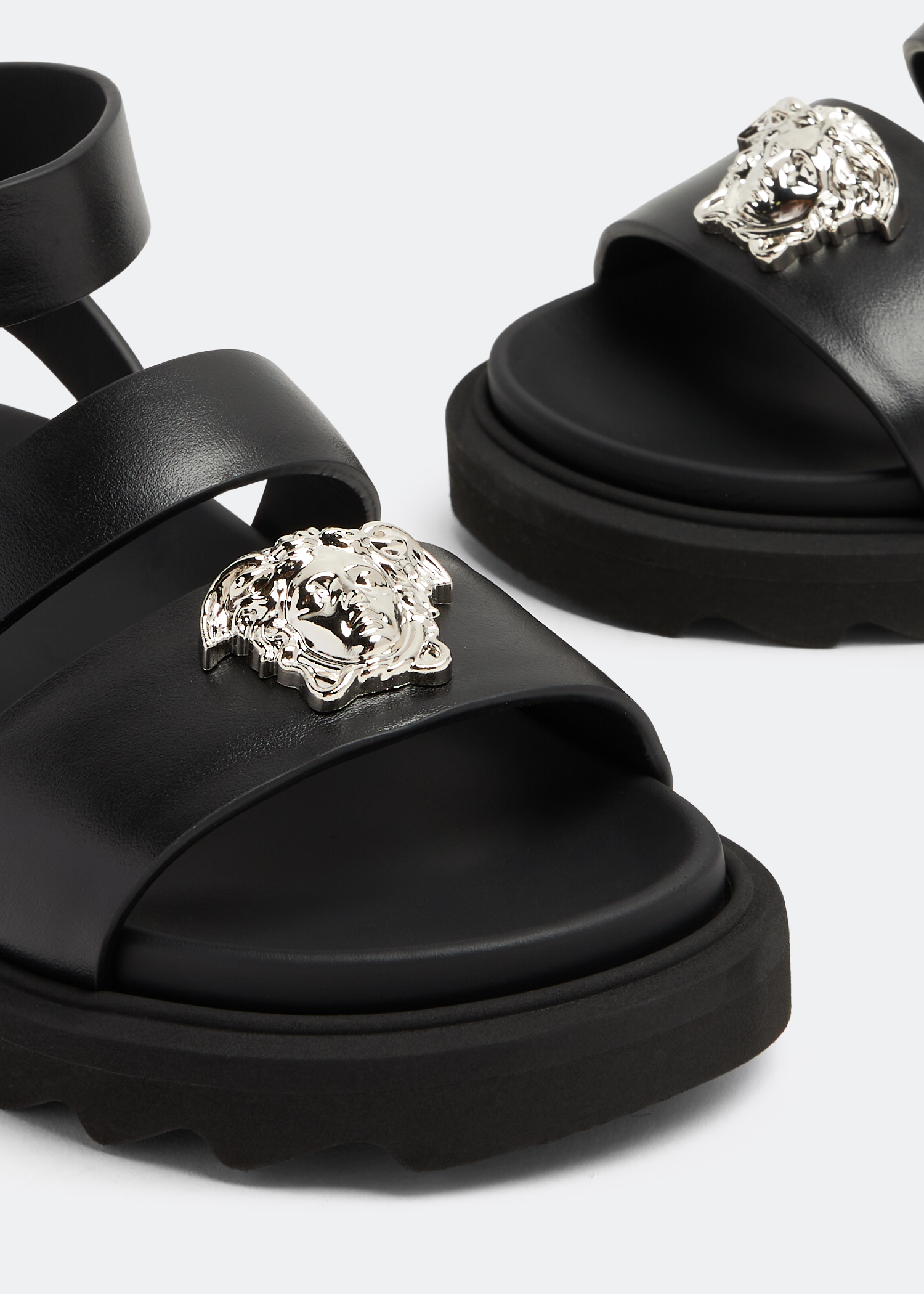 La Medusa sandals, Black