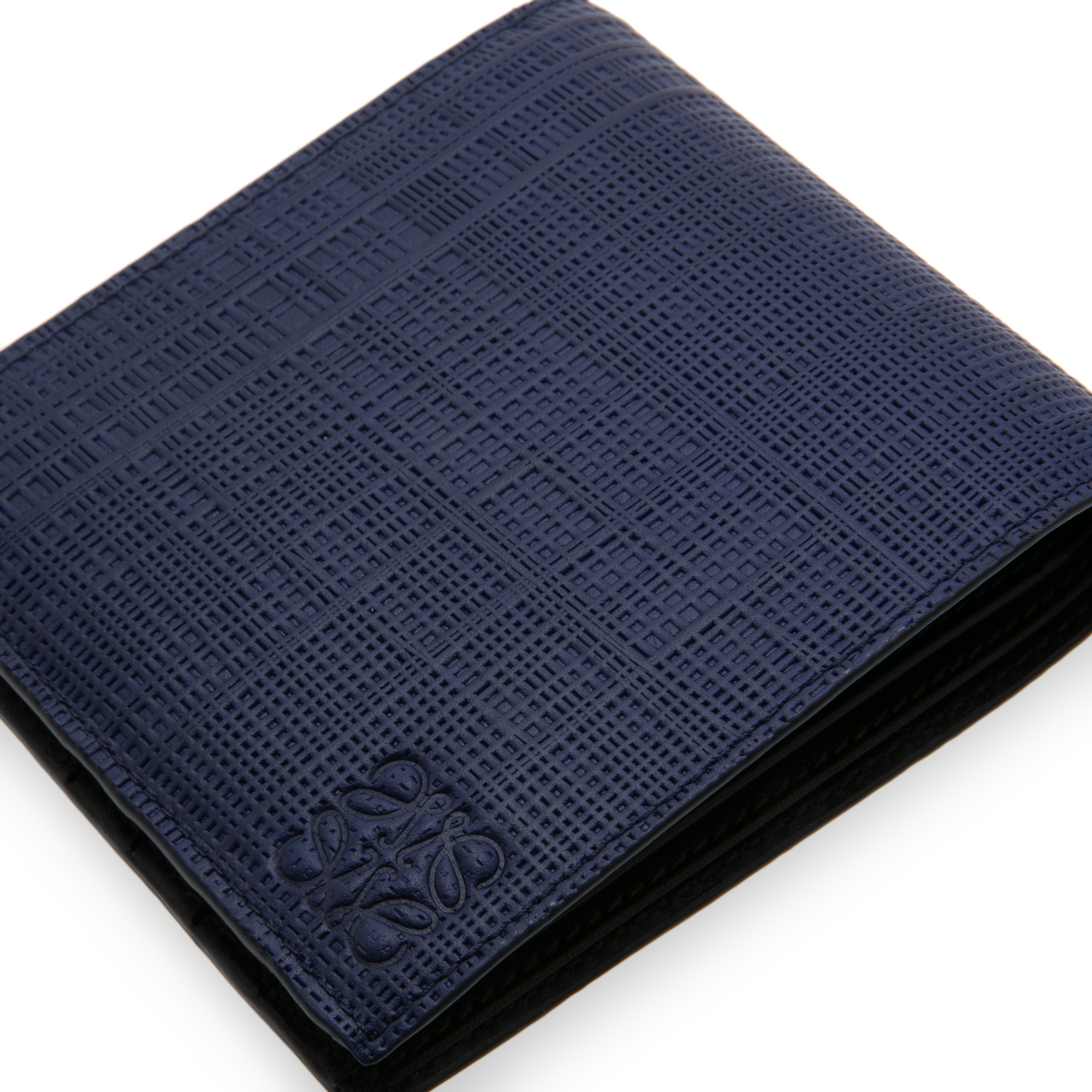 Bi-fold wallet, Blue