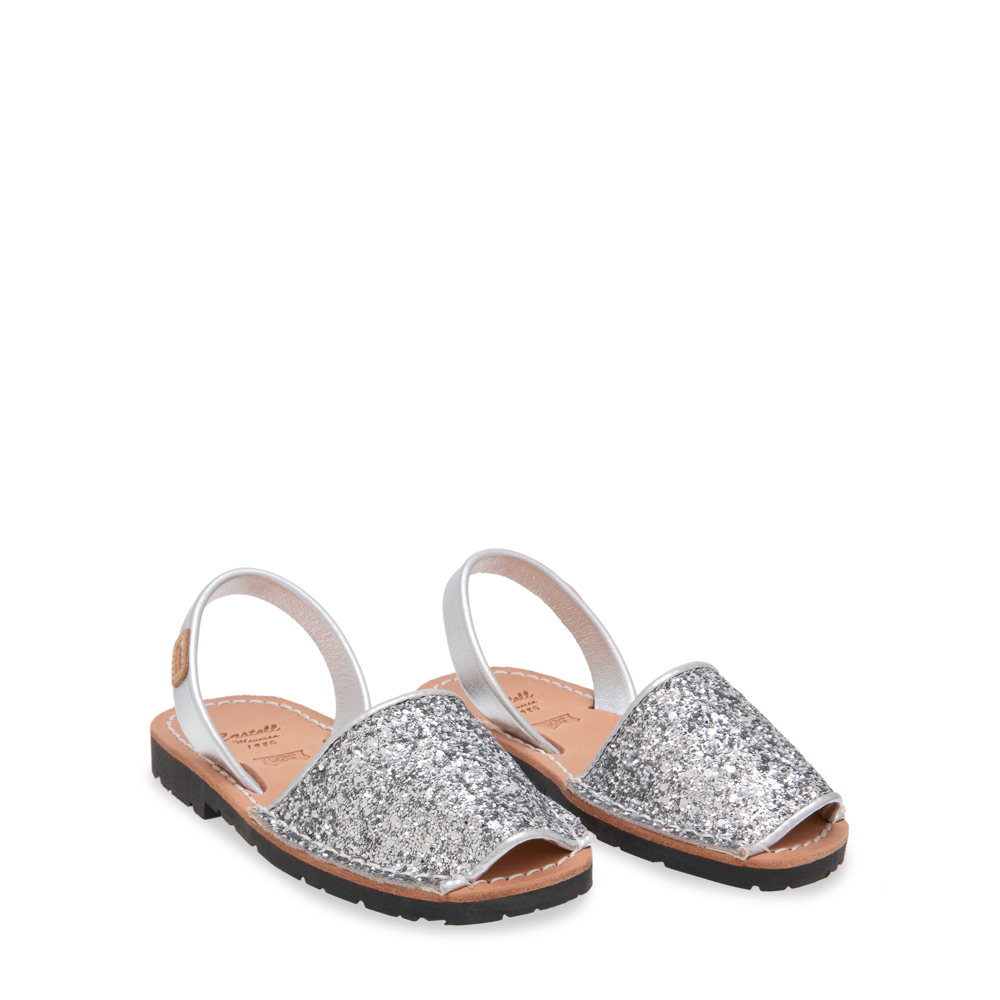 Madona glitter sandals, Silver