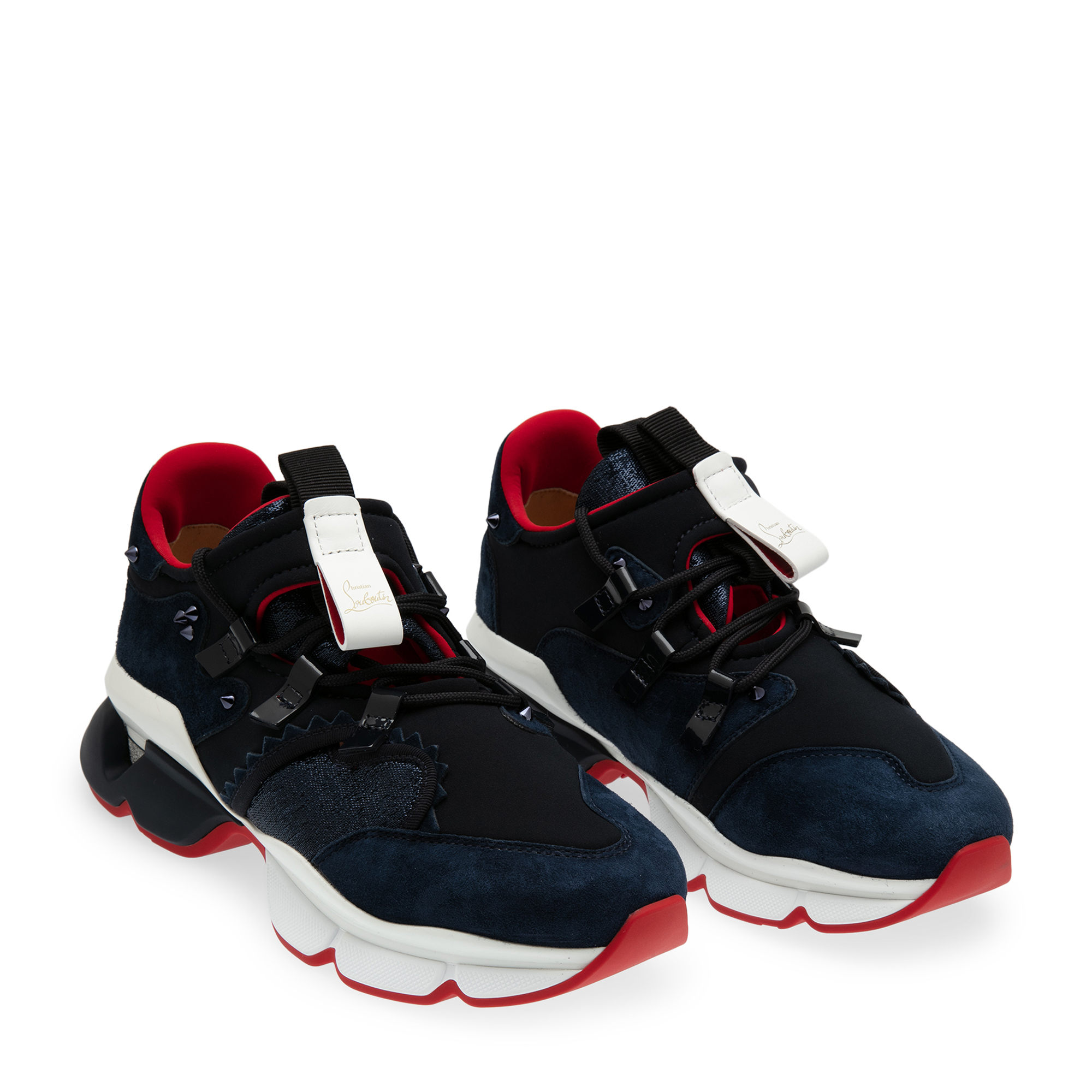 Red Runner sneakers, Black