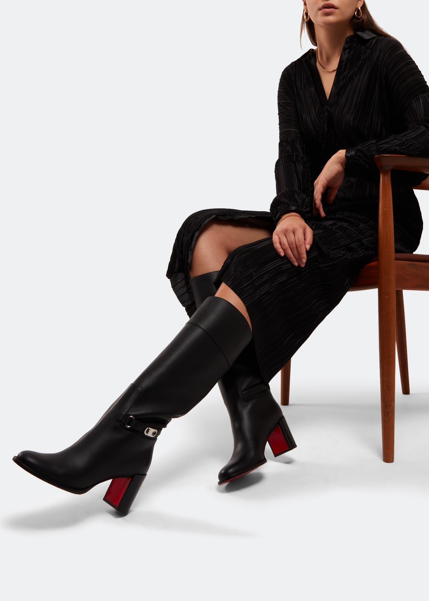 Lock Booty boots, Black