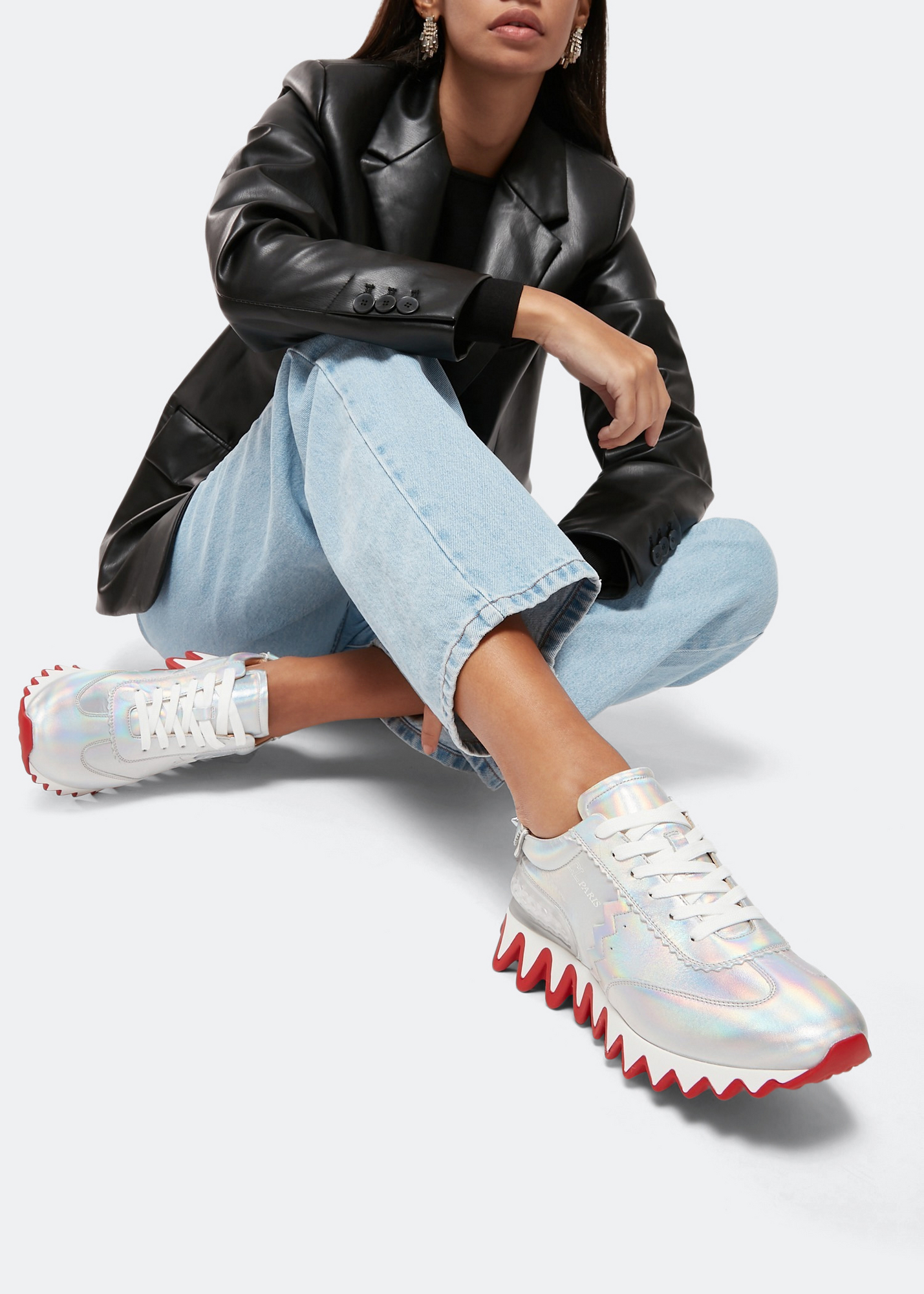 Loubishark Donna sneakers, White