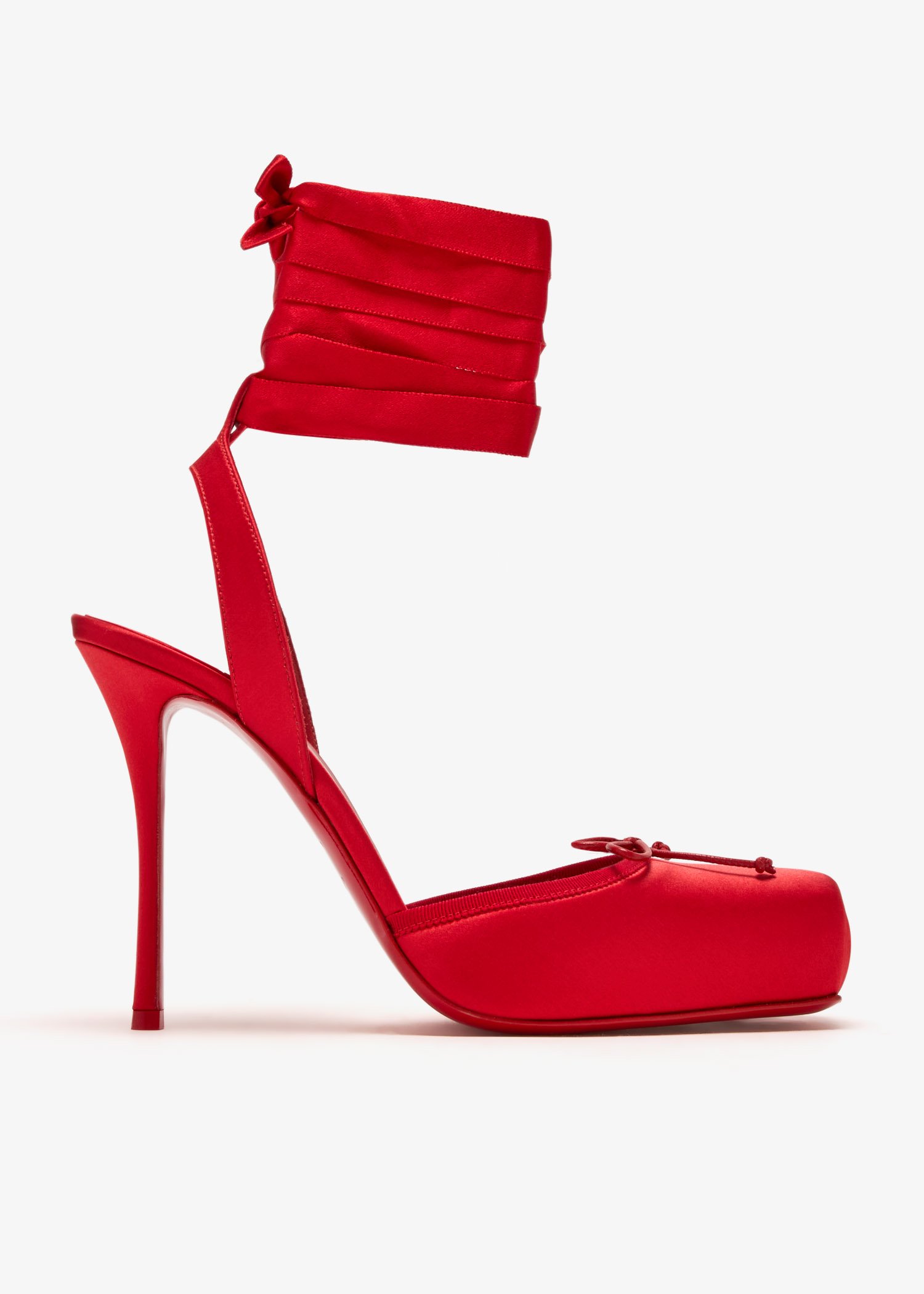 Cassia lace-up 100 pumps, Red
Cassia lace-up 100 pumps, Red