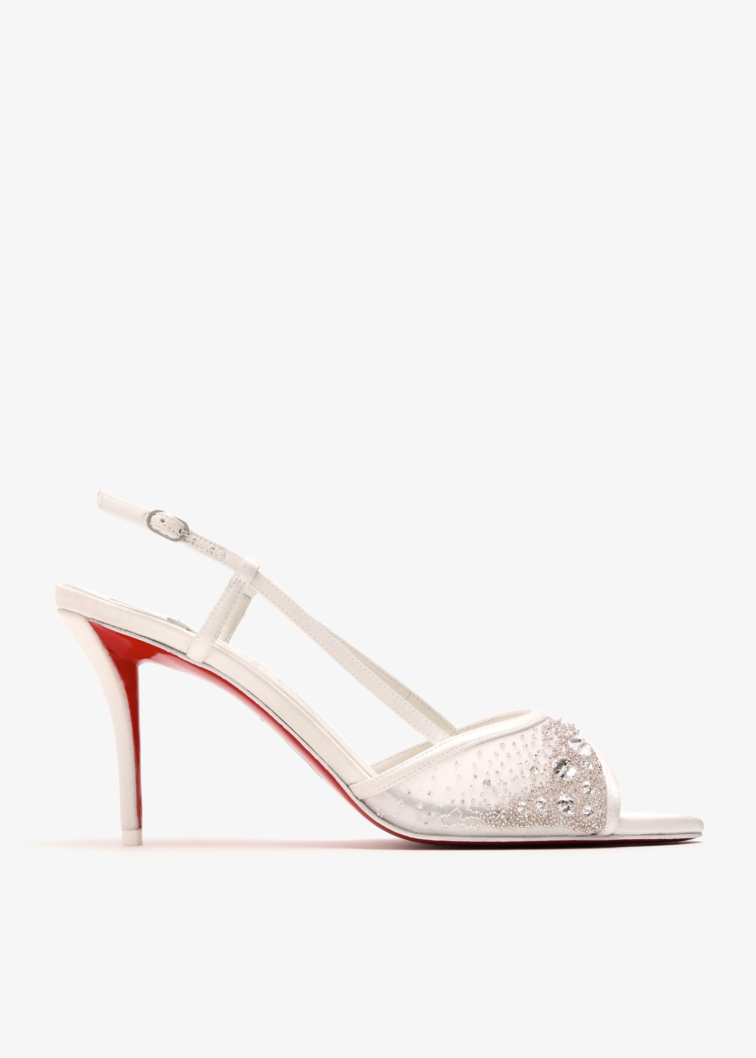 Miss Z Sparkling 80 slingback sandals, White
Miss Z Sparkling 80 slingback sandals, White