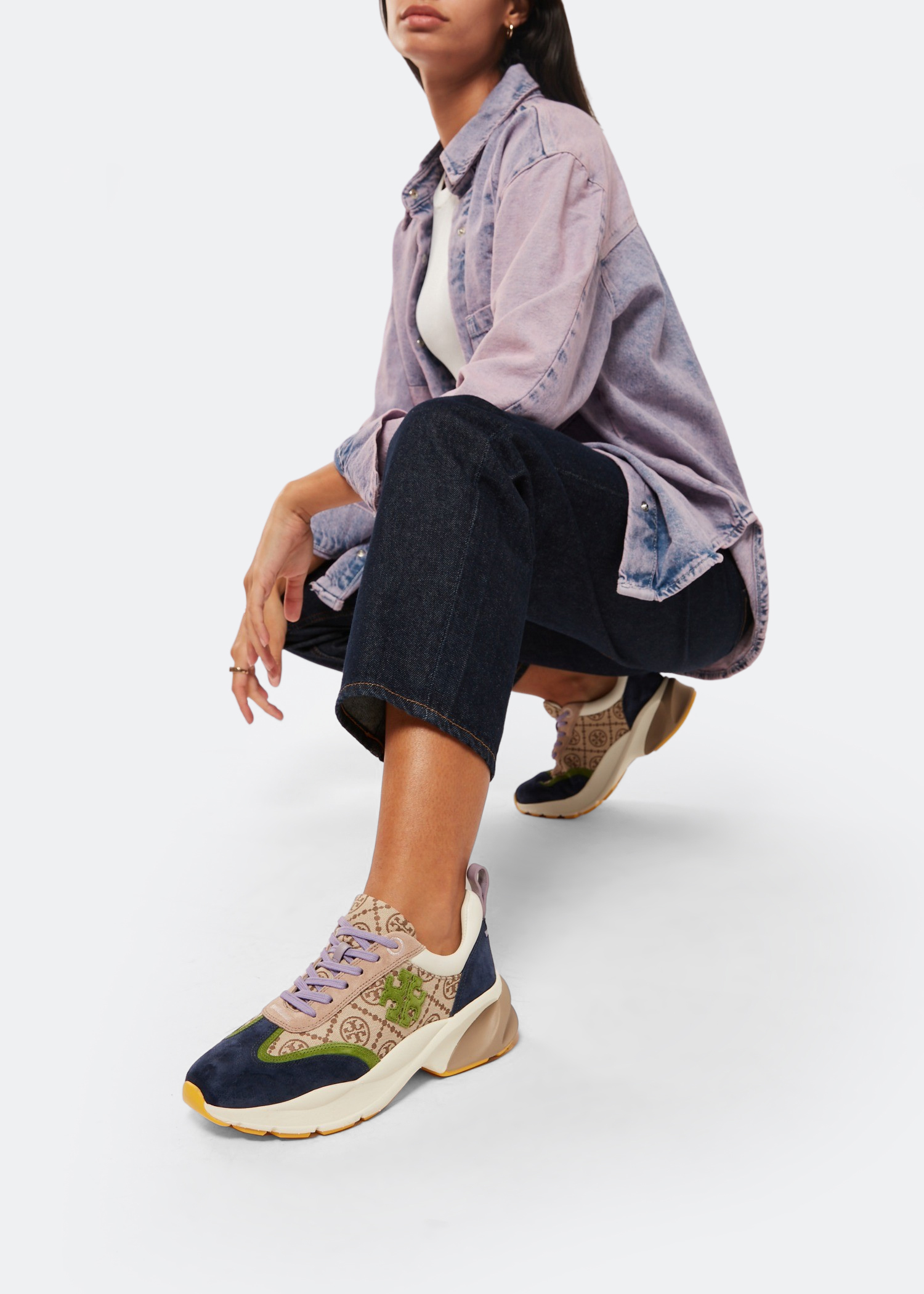 T Monogram Good Luck sneakers, Multi-coloured