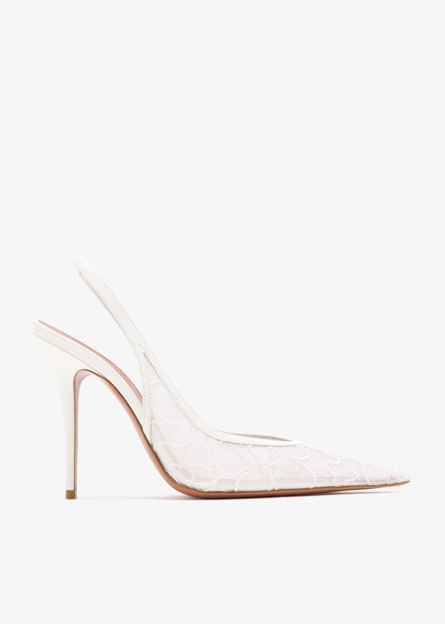 Anok 105 slingback pumps, White
Anok 105 slingback pumps, White
