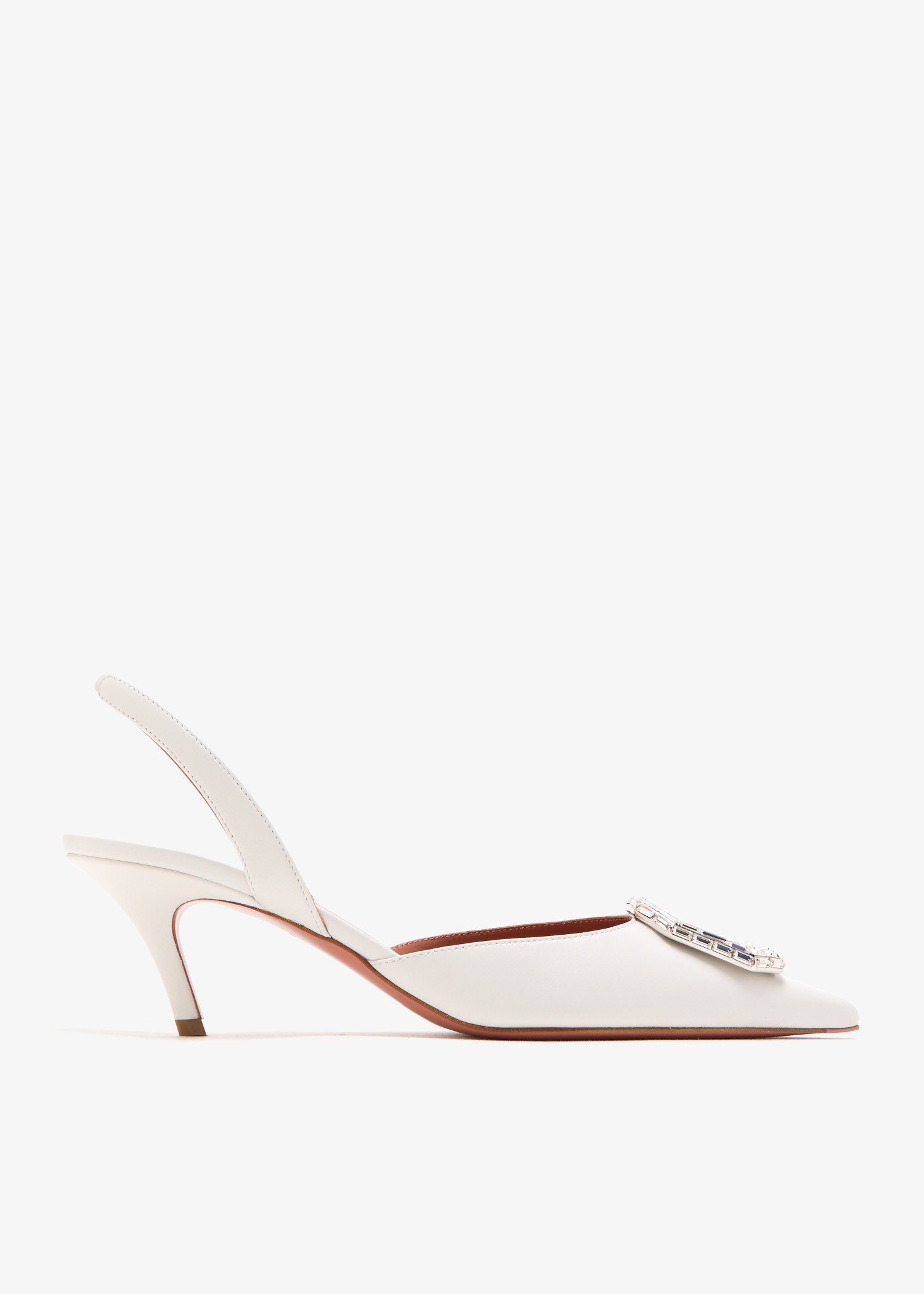 Camelia 60 slingback pumps, White
Camelia 60 slingback pumps, White