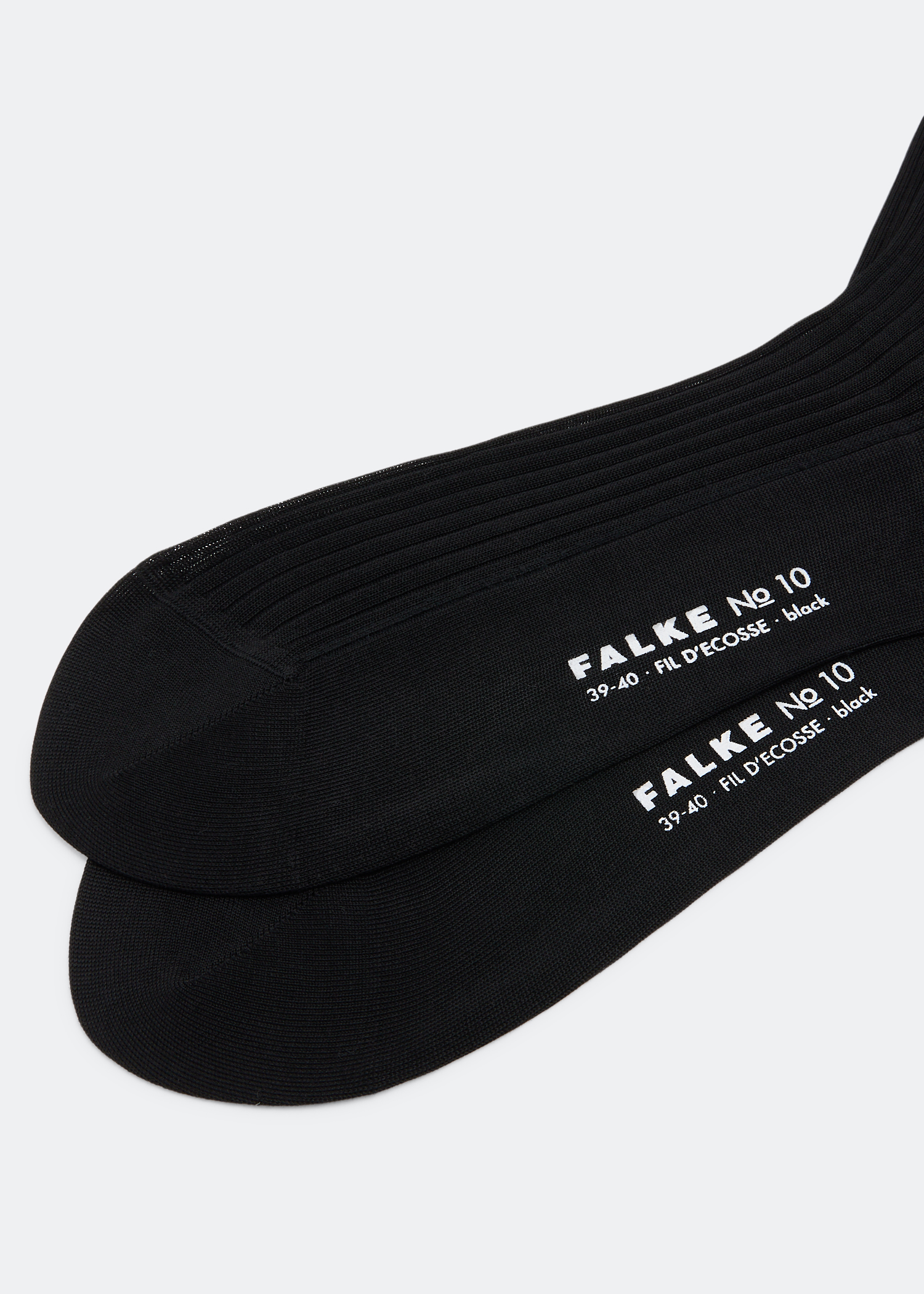 No. 10 socks, Black