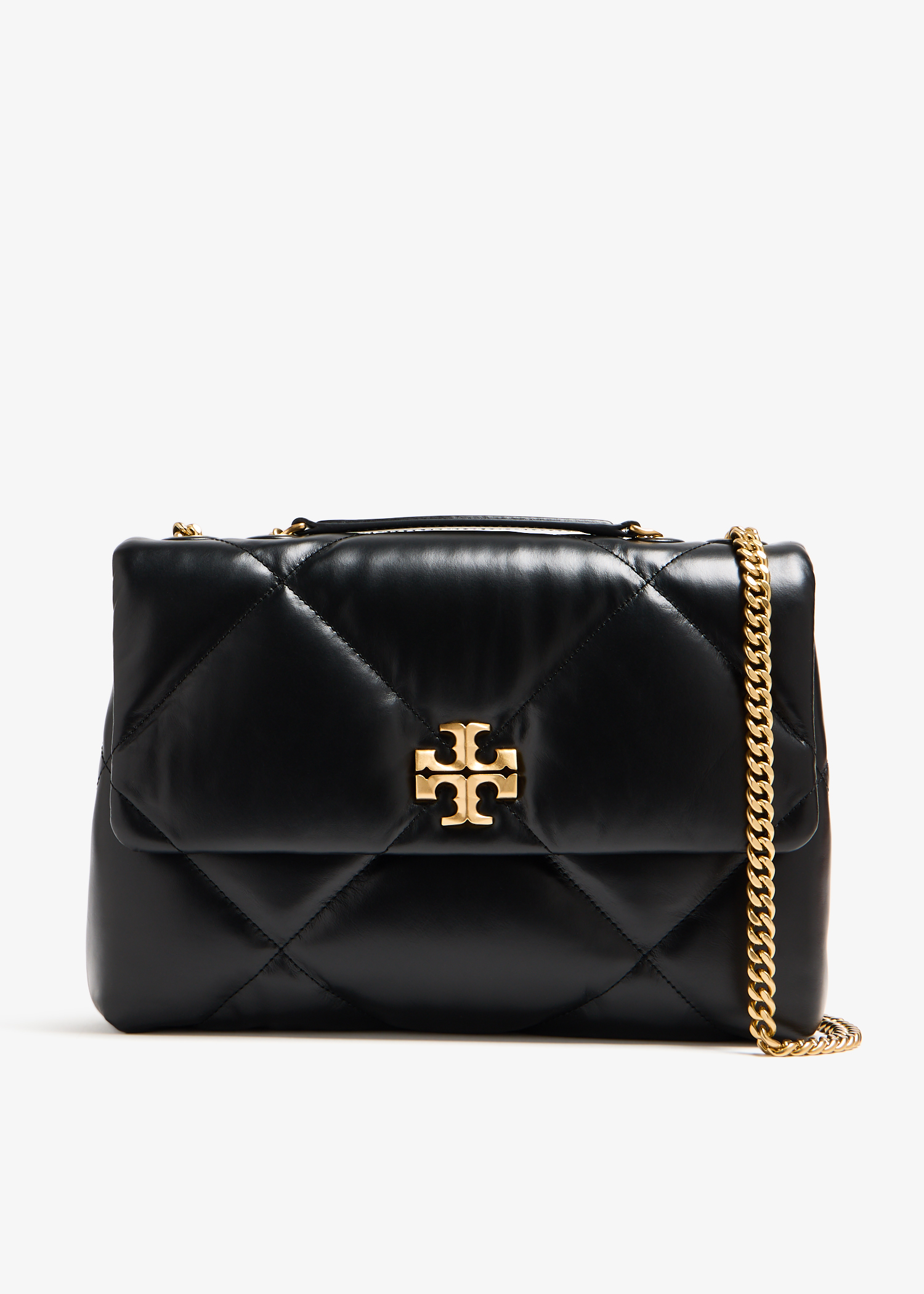 Kira diamond quilted convertible shoulder bag, Black
Kira diamond quilted convertible shoulder bag, Black