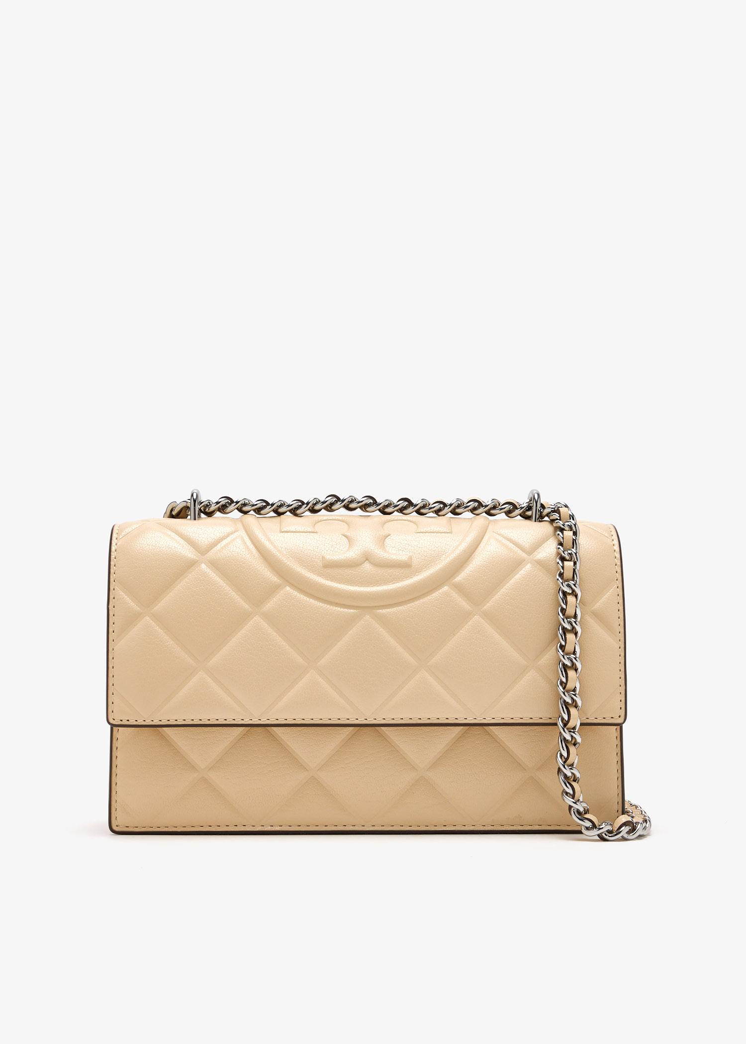 Fleming small convertible shoulder bag, Beige
Fleming small convertible shoulder bag, Beige