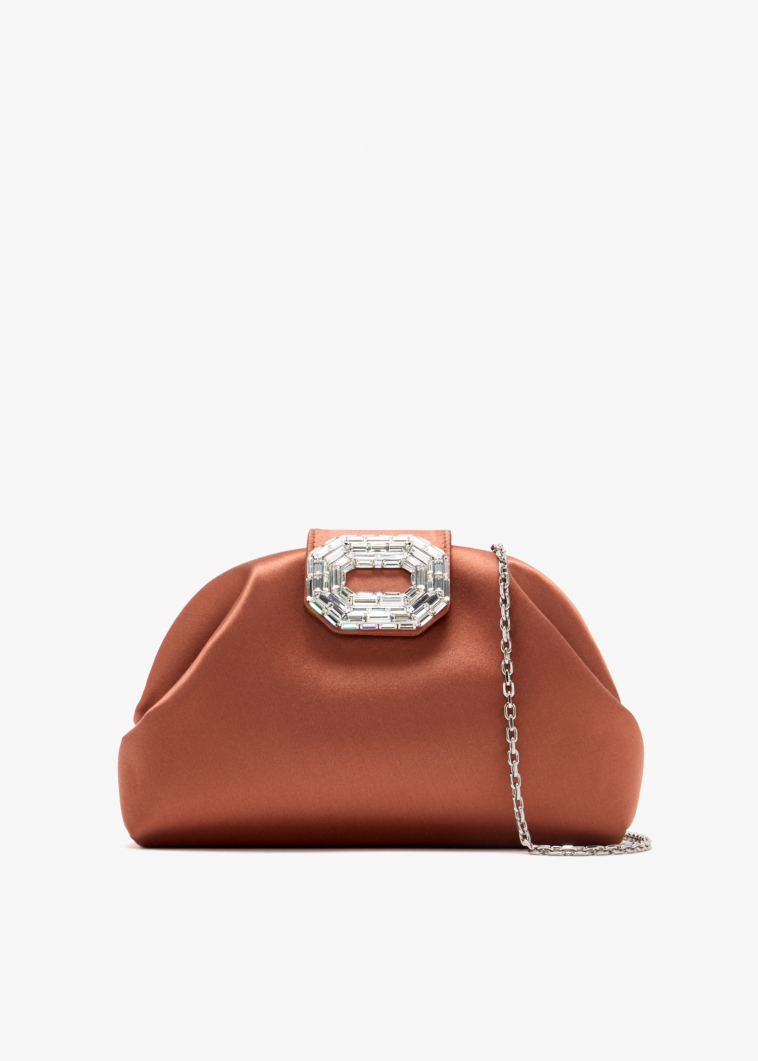 Camelia clutch, Brown
Camelia clutch, Brown