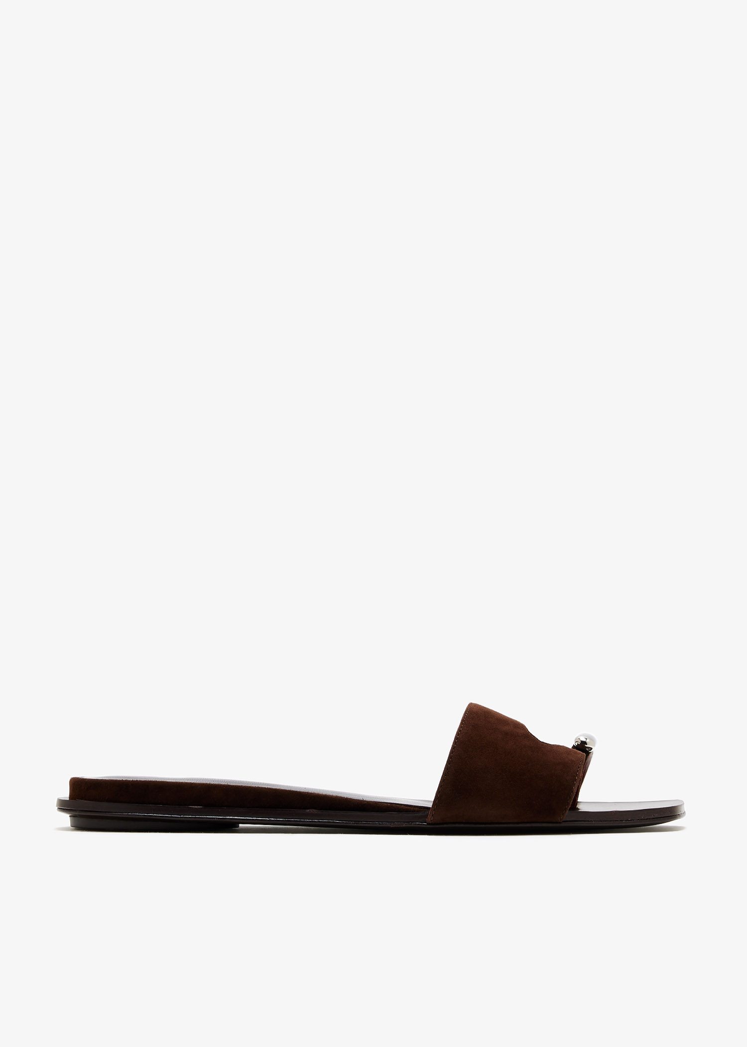Pierced slide sandals, Brown
Pierced slide sandals, Brown
