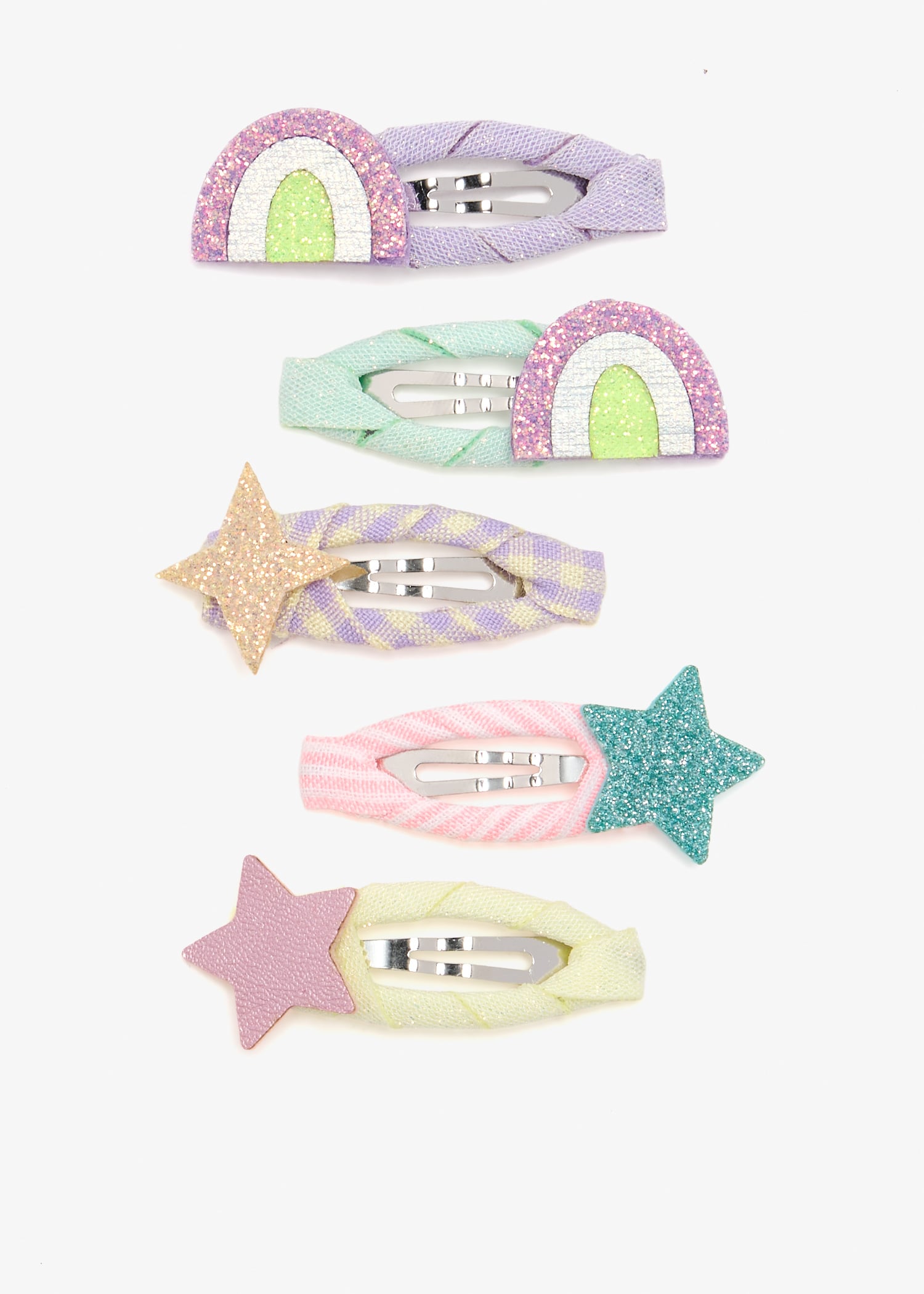 Rainbow & Star mini clic clacs, Multicolored
Rainbow & Star mini clic clacs, Multicolored