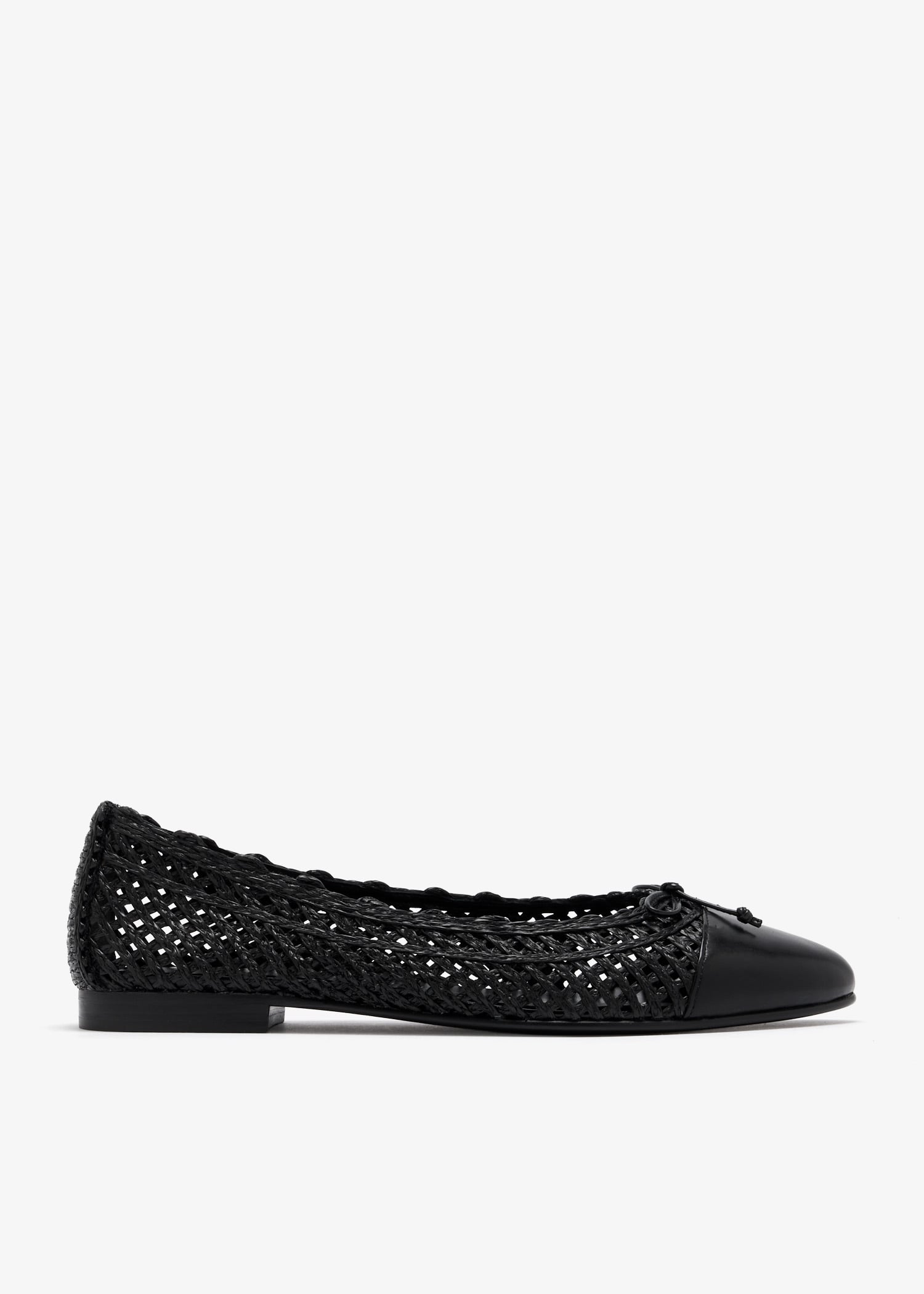 Cap-toe ballerinas, Black
Cap-toe ballerinas, Black