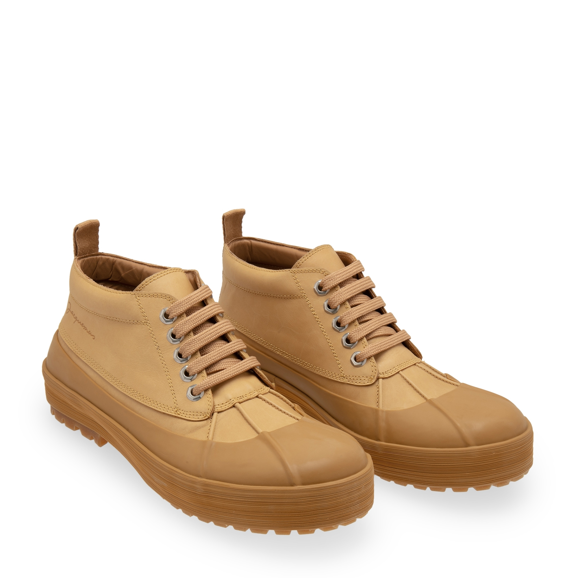 Les Meuniers low tops, Beige