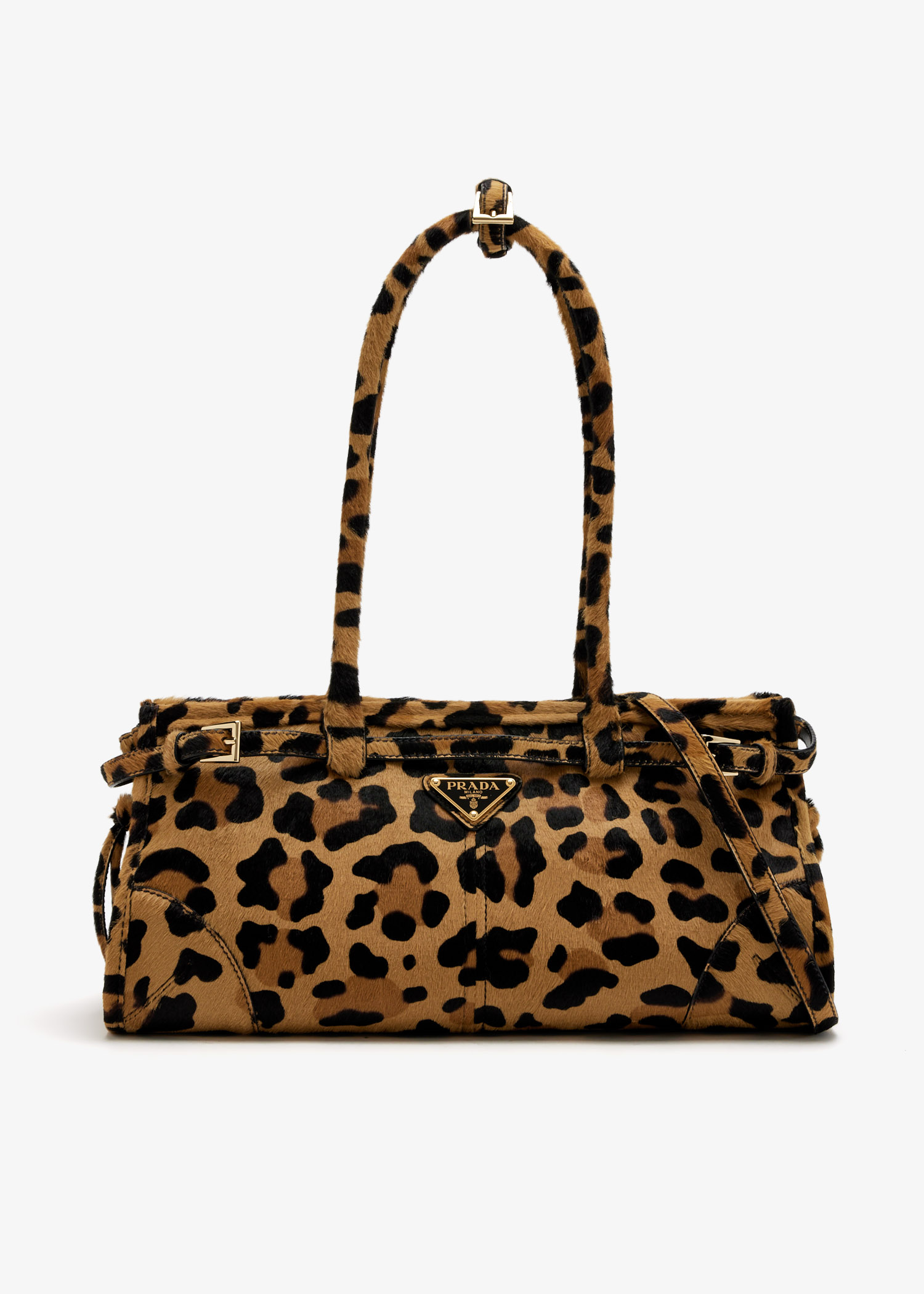 Prada Bonnie medium printed leather handbag, Animal printed
Prada Bonnie medium printed leather handbag, Animal printed