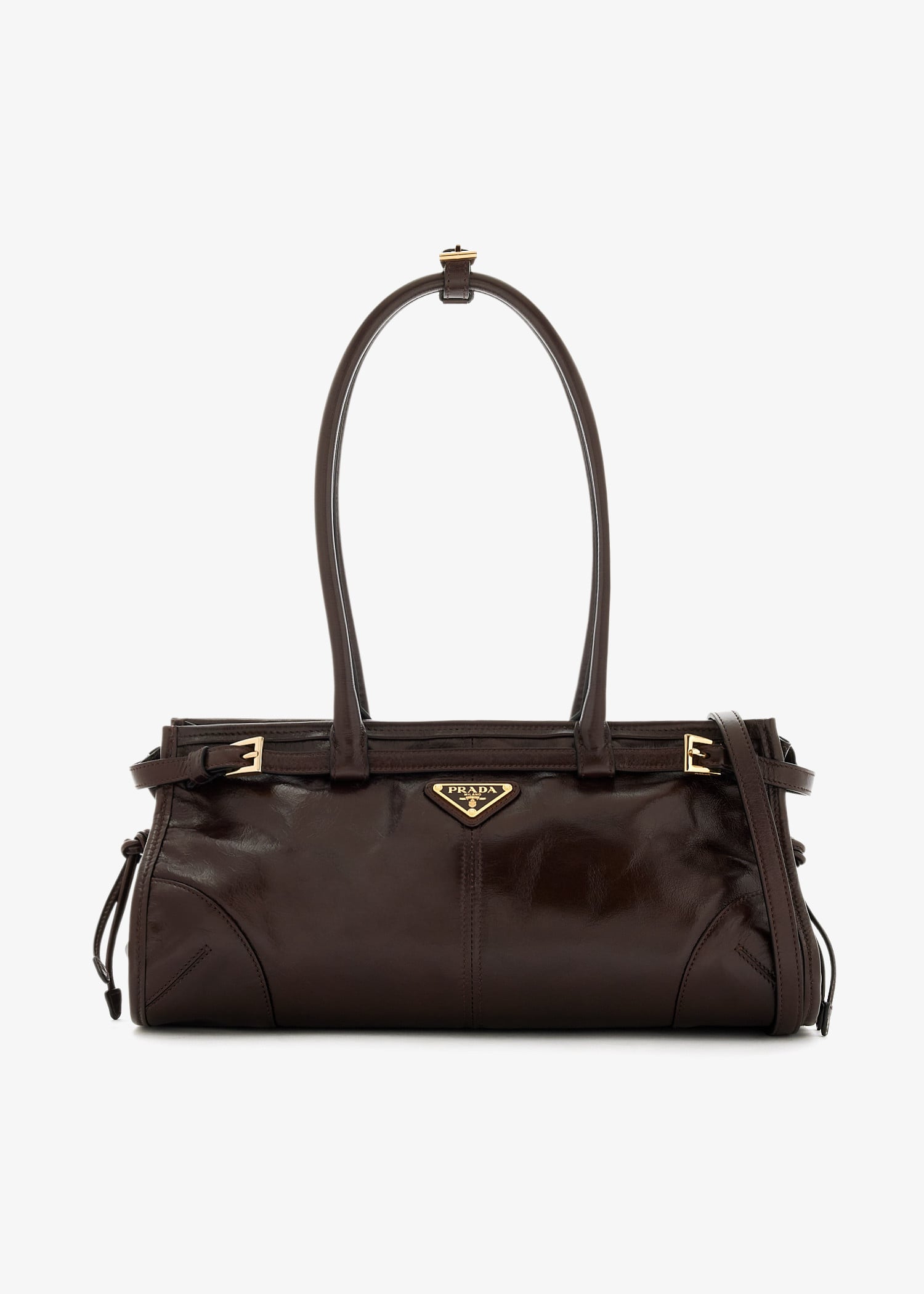 Prada Bonnie medium leather handbag, Brown
Prada Bonnie medium leather handbag, Brown
