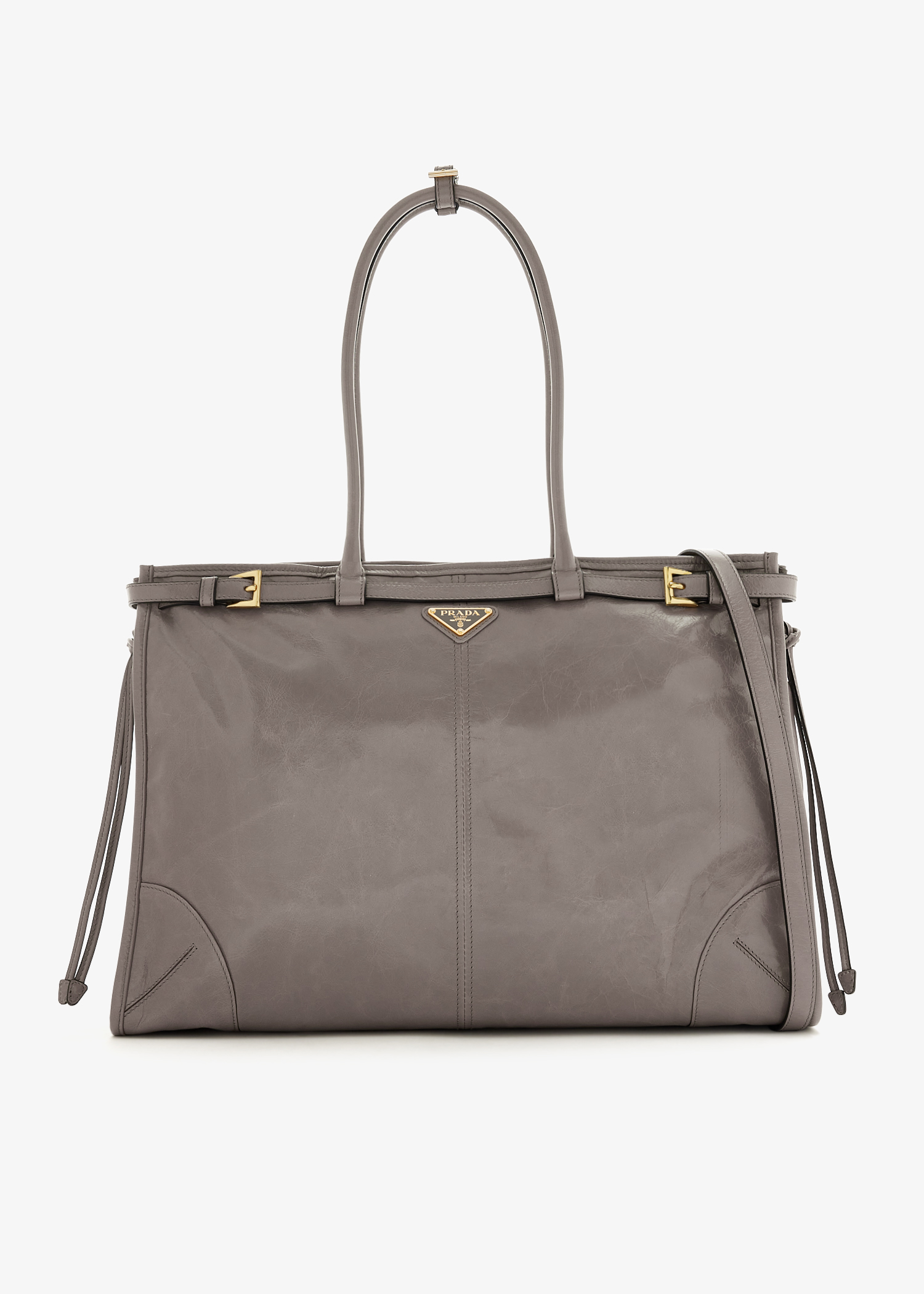 Prada Bonnie extra large leather handbag, Grey
Prada Bonnie extra large leather handbag, Grey