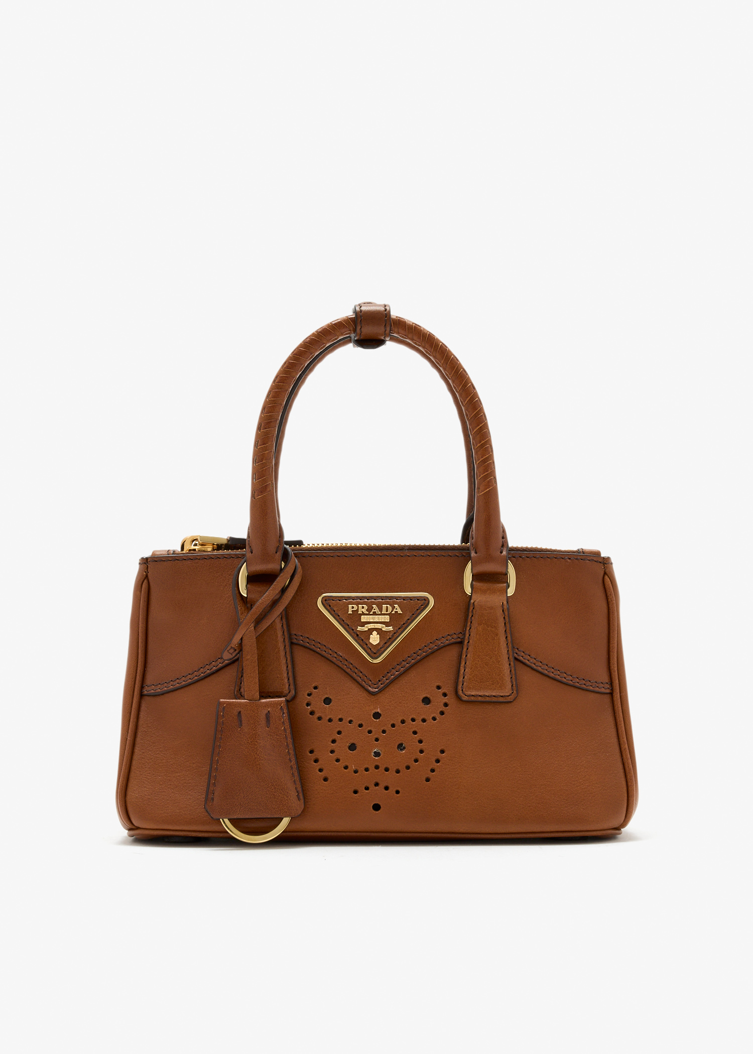 Prada Galleria mini leather bag, Brown
Prada Galleria mini leather bag, Brown