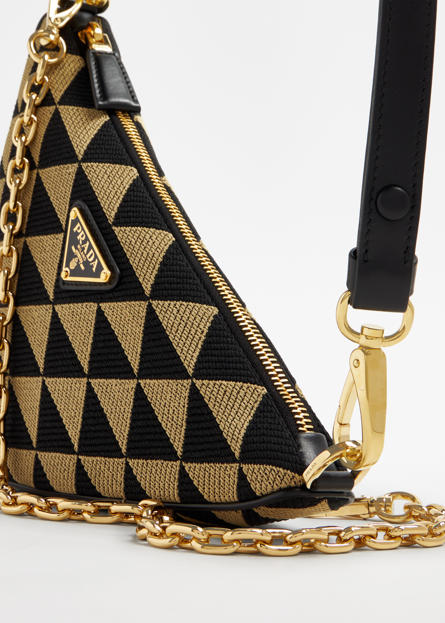 Embroidered jacquard fabric mini bag, Prints
Embroidered jacquard fabric mini bag, Prints