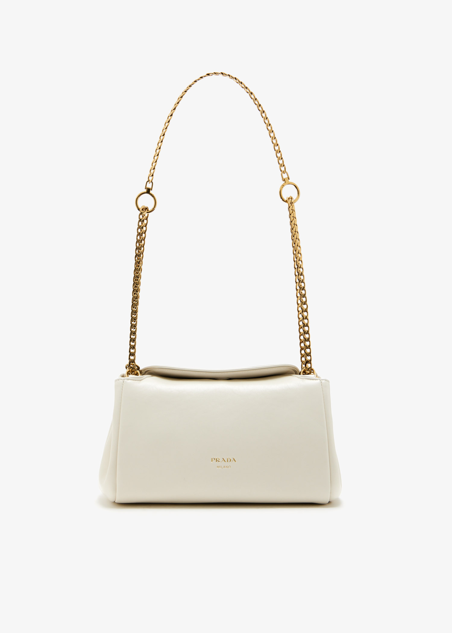 Prada Tumulte small nappa leather bag, White
Prada Tumulte small nappa leather bag, White