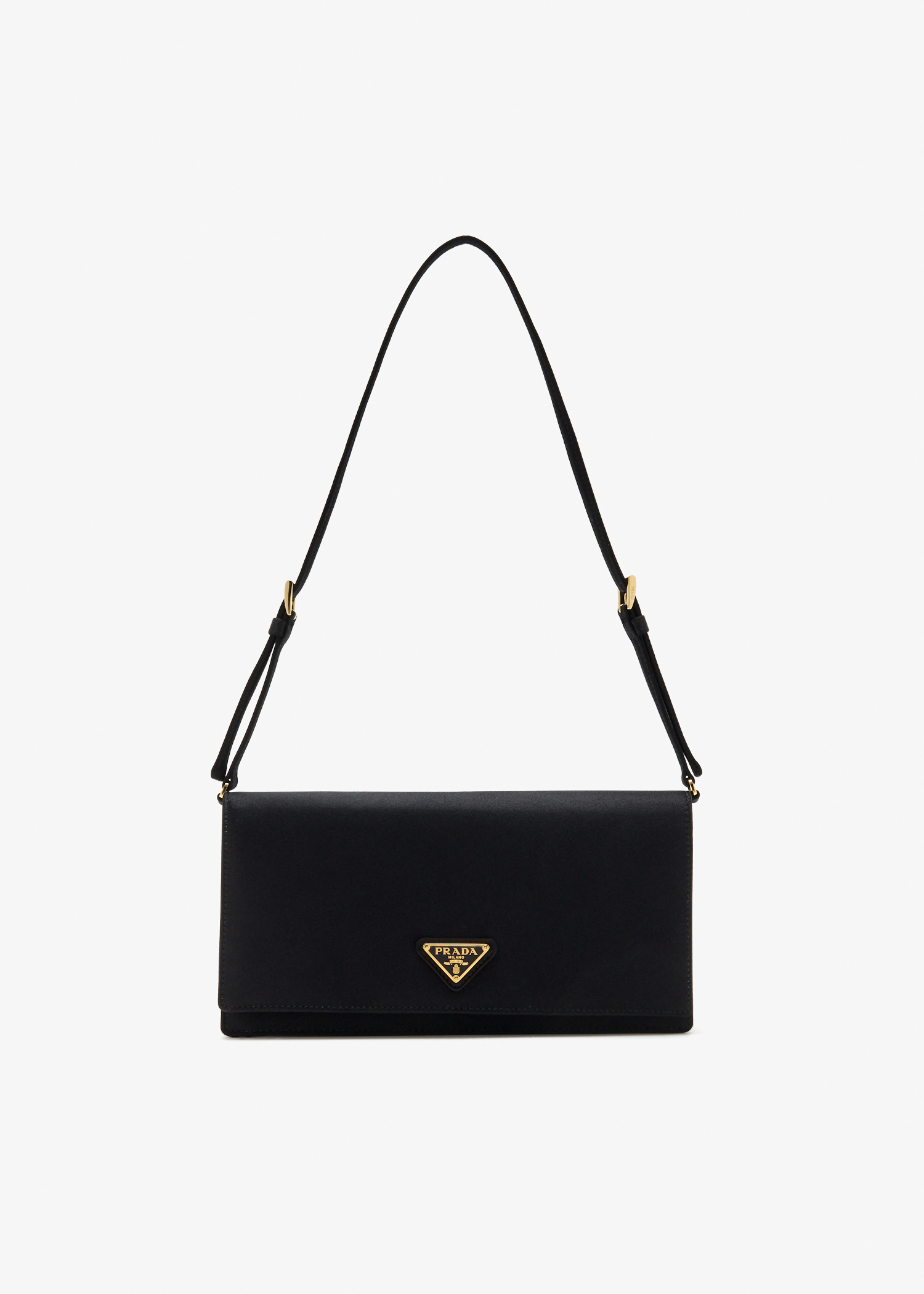 Satin mini shoulder bag, Black
Satin mini shoulder bag, Black
