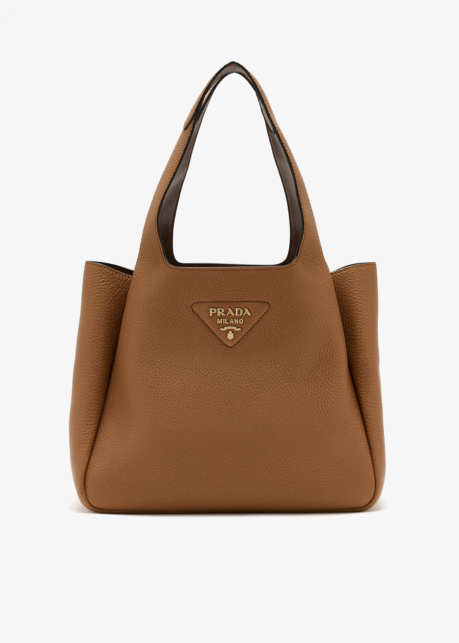 Prada Liaison small leather tote bag, Brown
Prada Liaison small leather tote bag, Brown