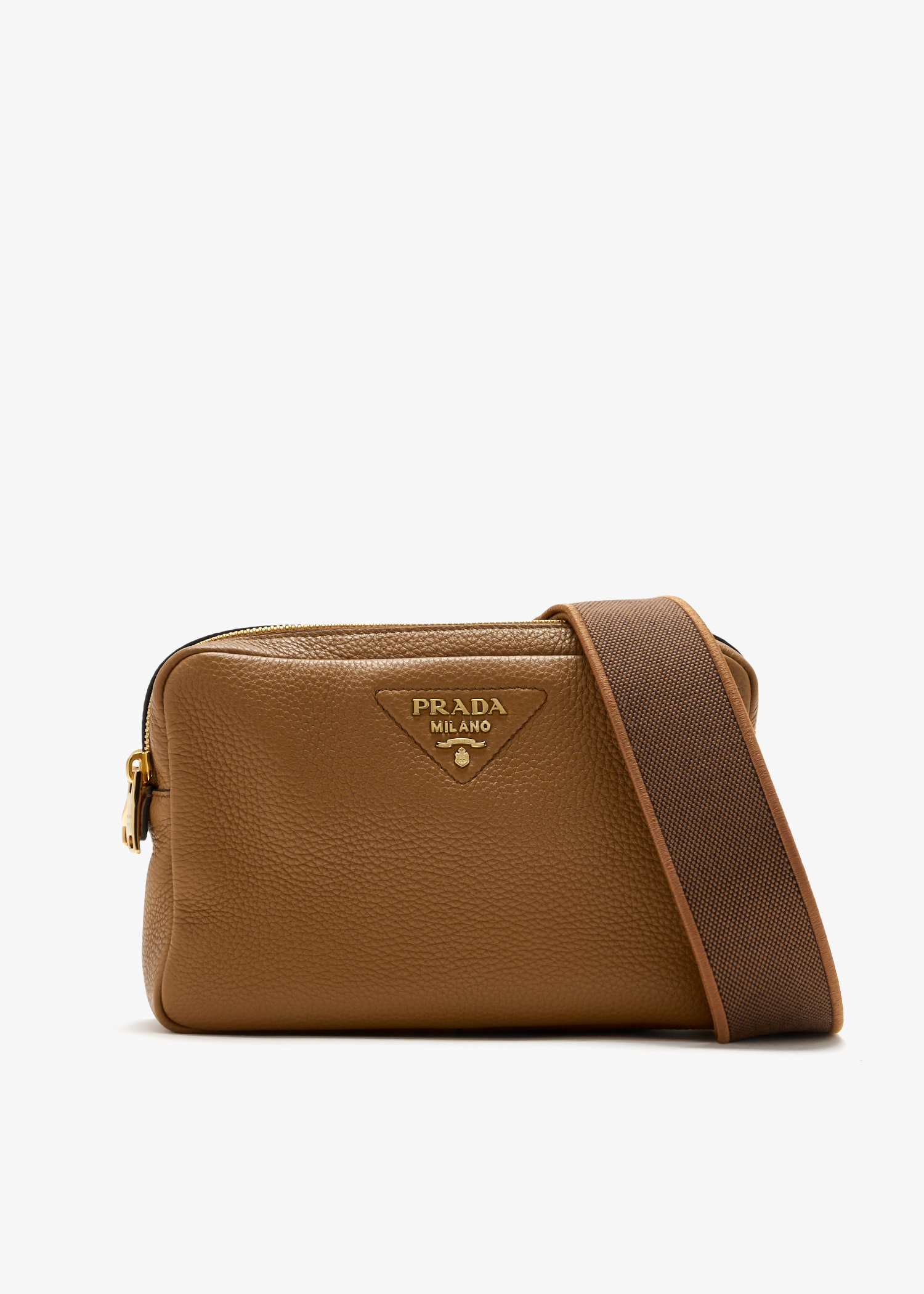 Small leather shoulder bag, Brown
Small leather shoulder bag, Brown
