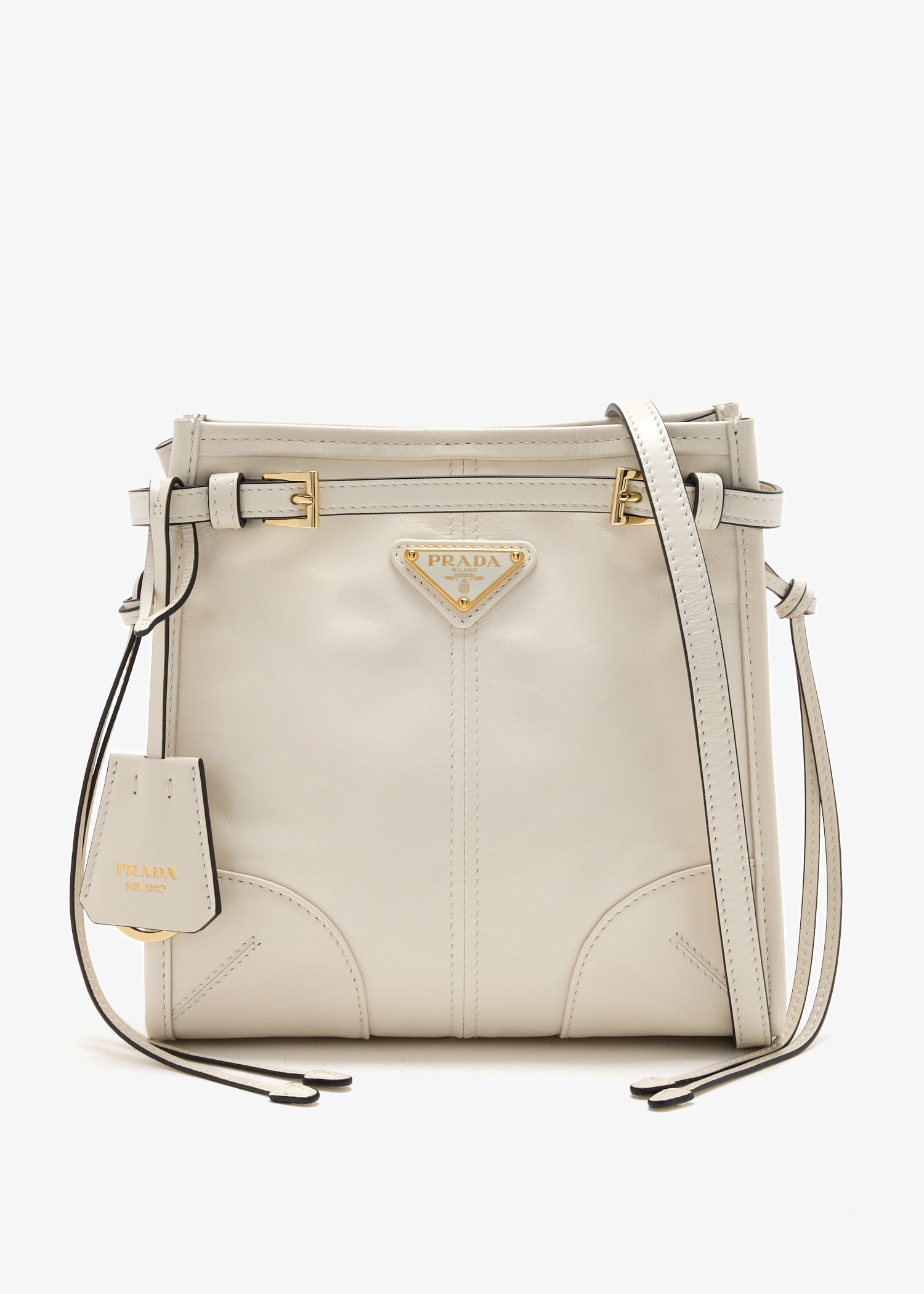 Prada Bonnie leather mini shoulder bag, Black
Prada Bonnie leather mini shoulder bag, Black