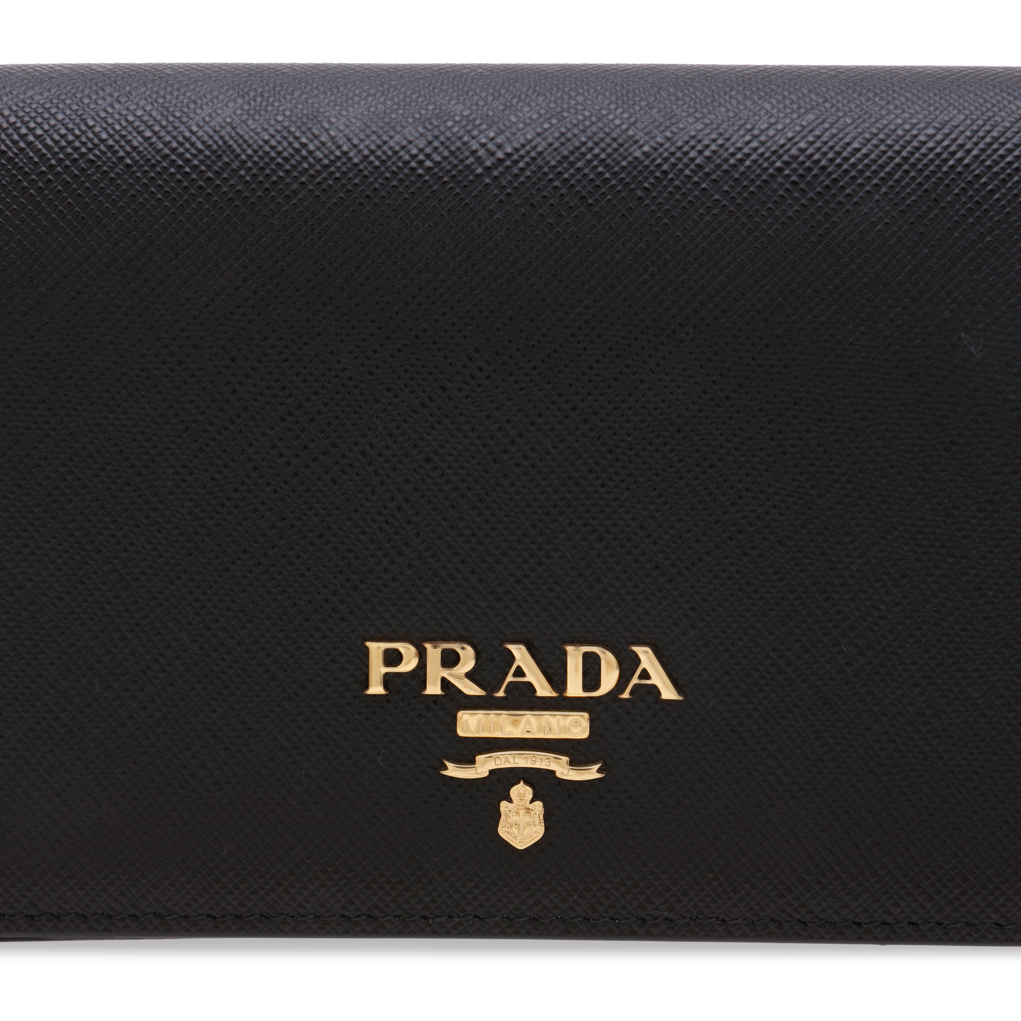 Leather shoulder bag, Black