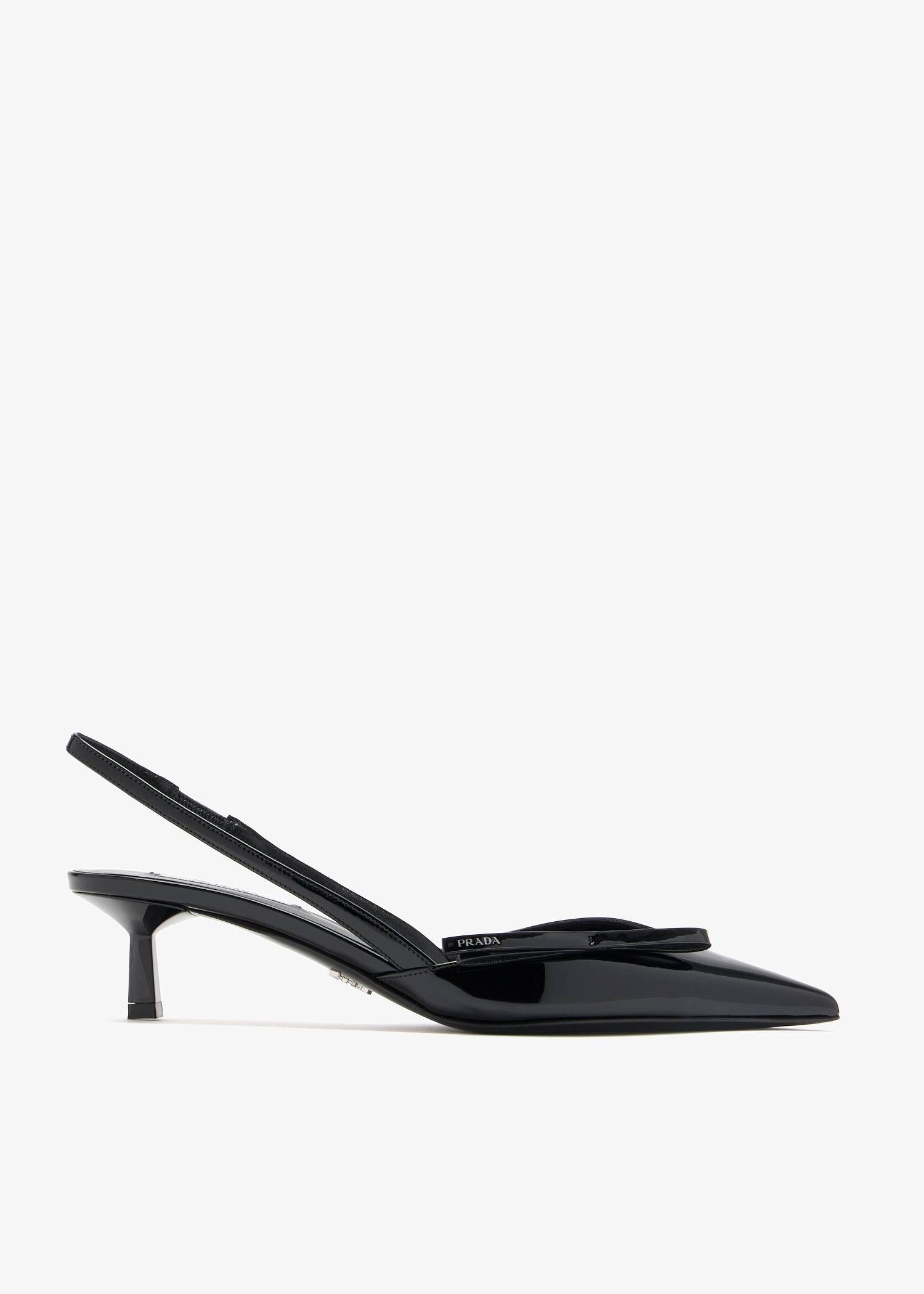 Patent leather slingback pumps, Black
Patent leather slingback pumps, Black