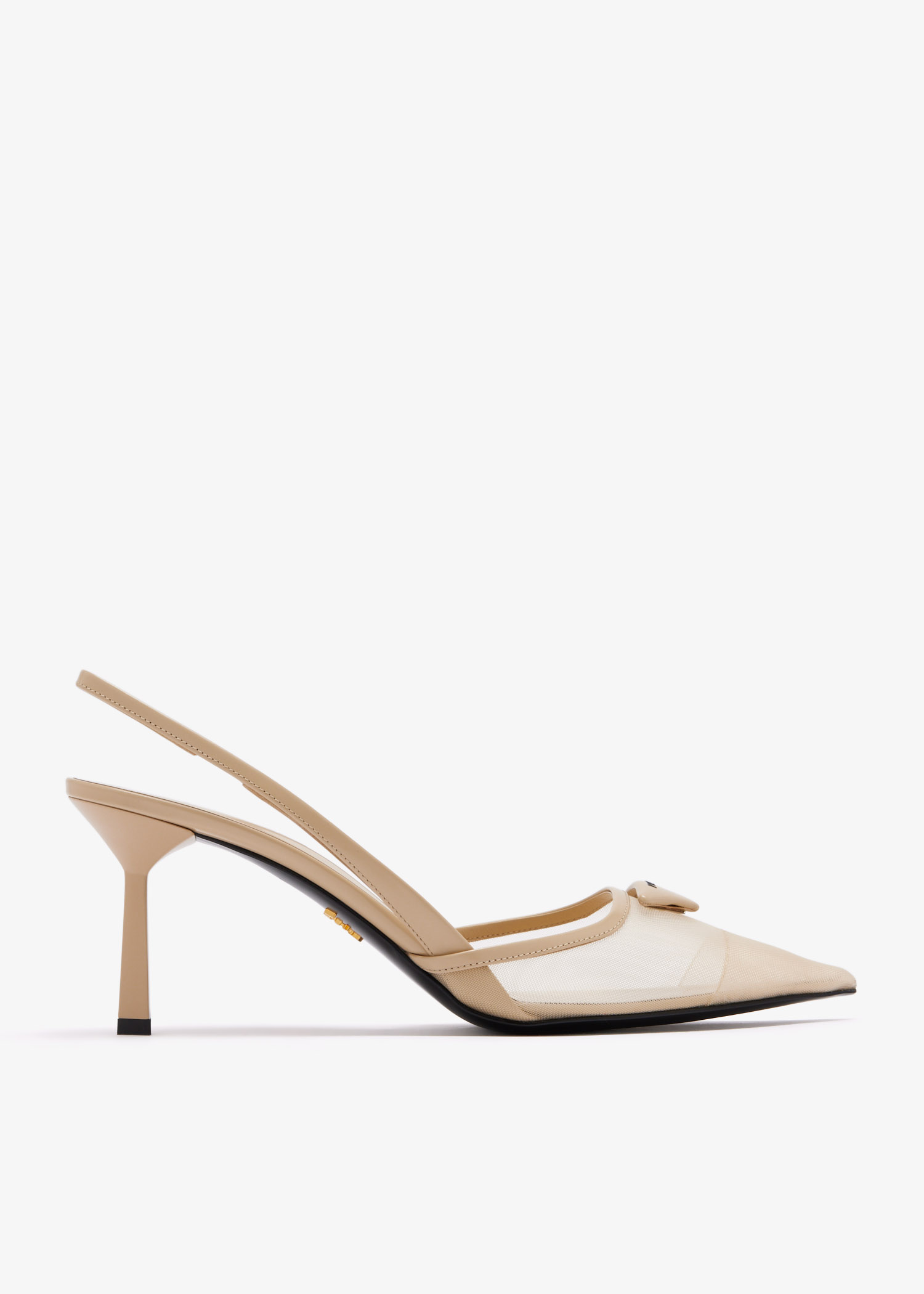 Mesh slingback pumps, Beige
Mesh slingback pumps, Beige