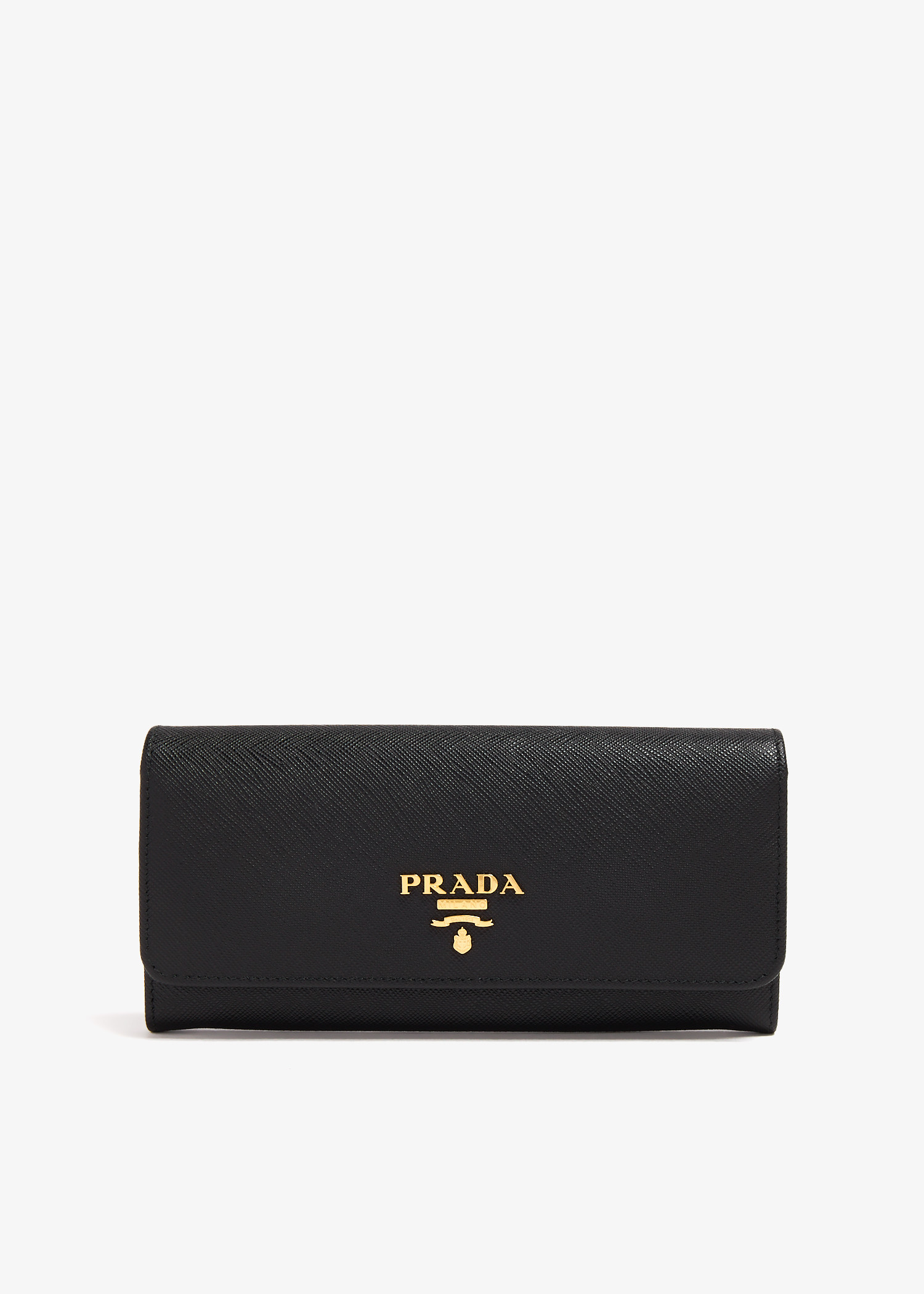 Large Saffiano leather wallet, Black
Large Saffiano leather wallet, Black