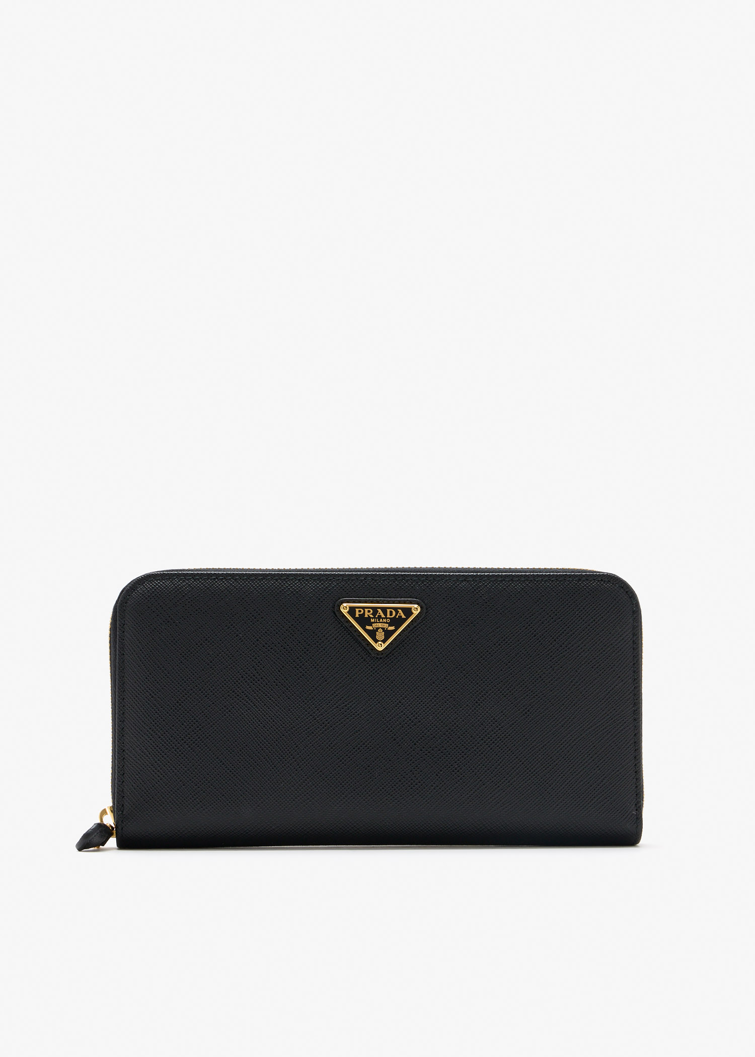 Large Saffiano Leather Wallet, Black
Large Saffiano Leather Wallet, Black