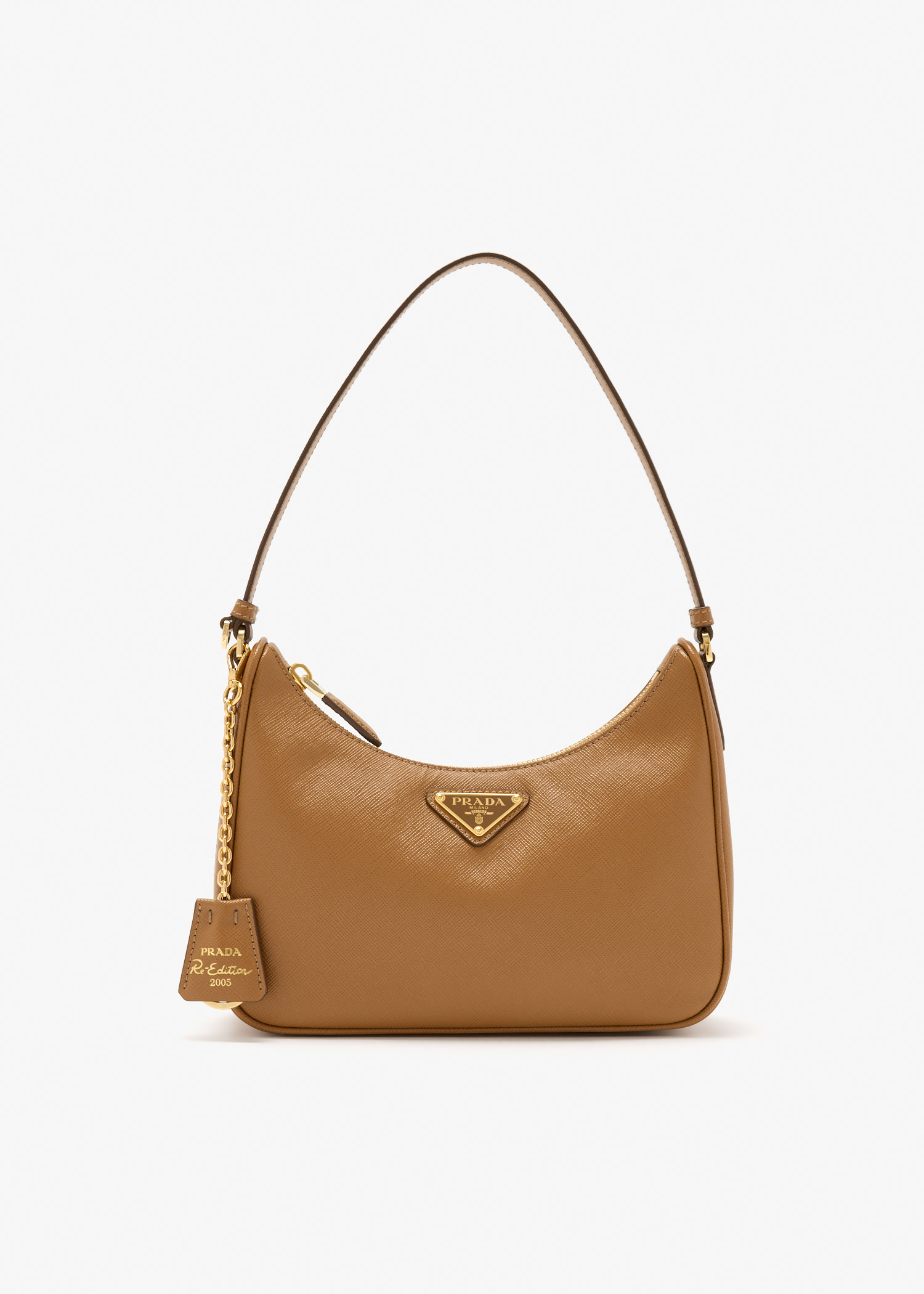 Prada Re-Edition 2005 Saffiano leather mini-bag, Brown
Prada Re-Edition 2005 Saffiano leather mini-bag, Brown