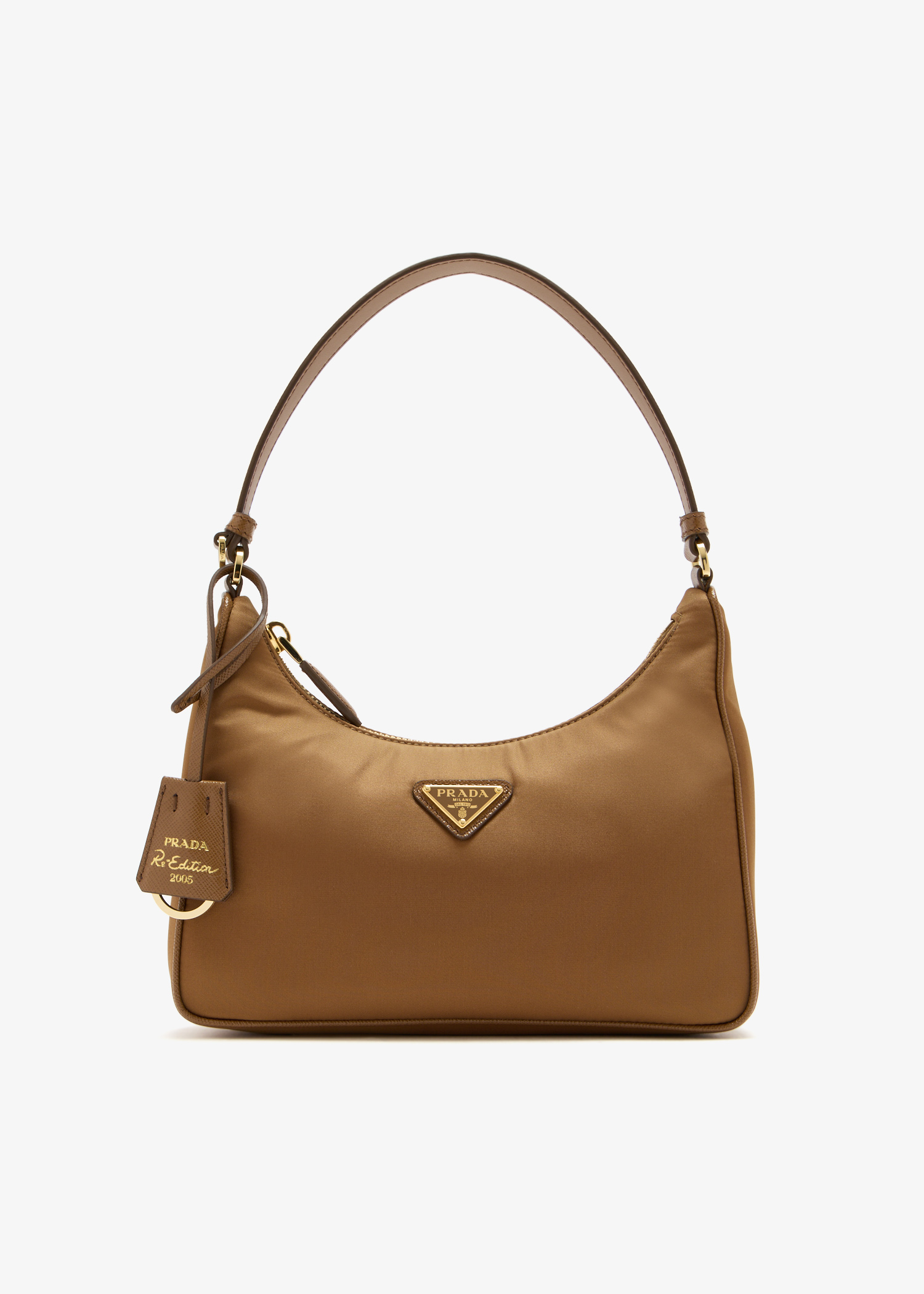 Prada Re-Edition 2005 Re-Nylon and Saffiano mini bag, Brown
Prada Re-Edition 2005 Re-Nylon and Saffiano mini bag, Brown