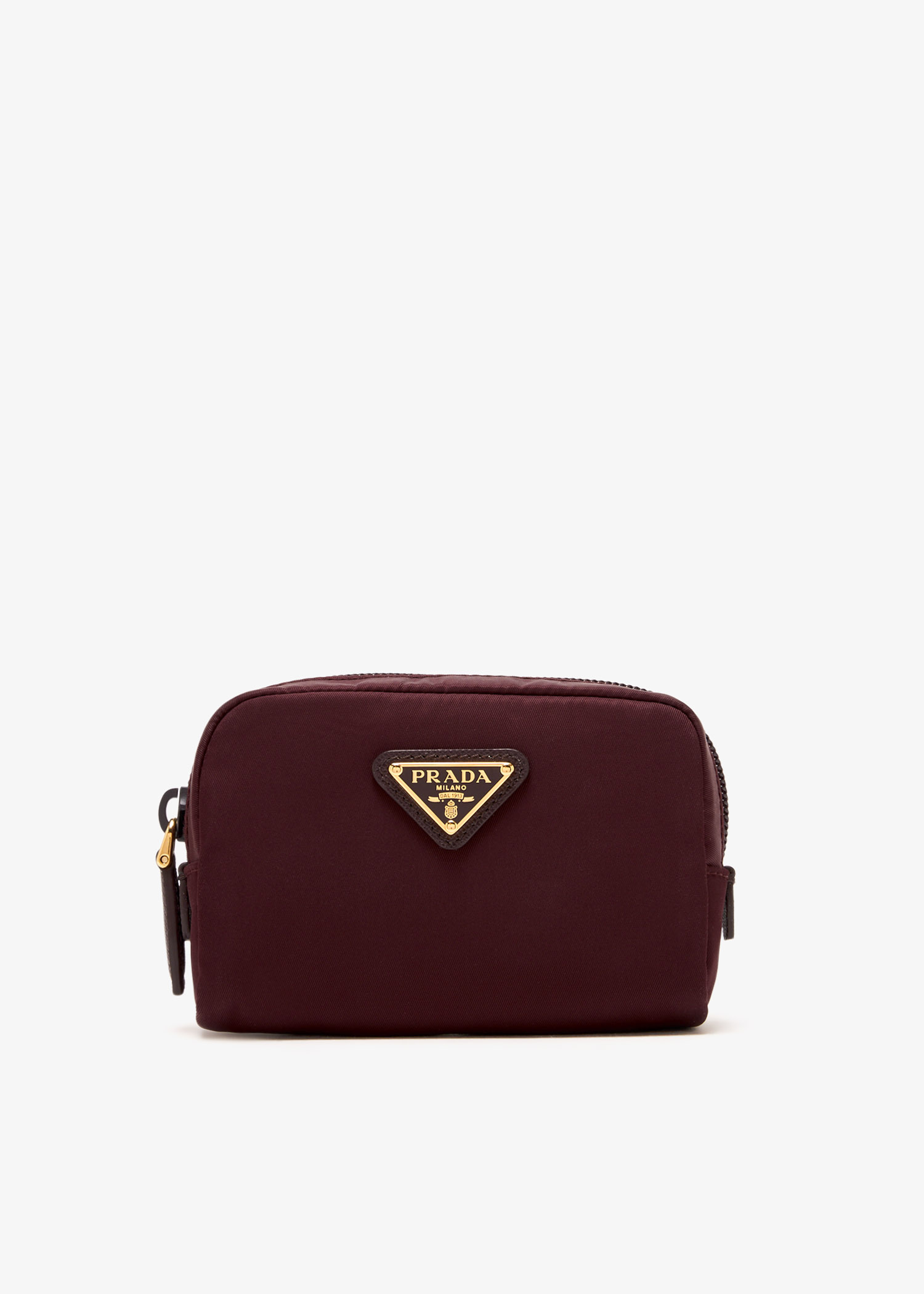 Micro Re-Nylon pouch, Burgundy
Micro Re-Nylon pouch, Burgundy