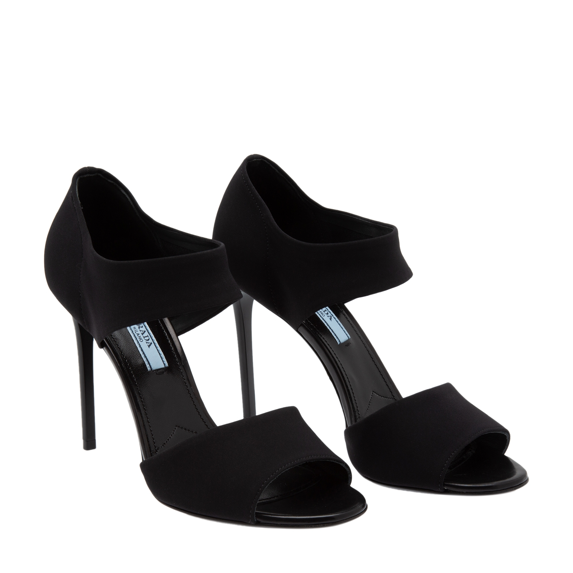 Open-toe sandals, Black