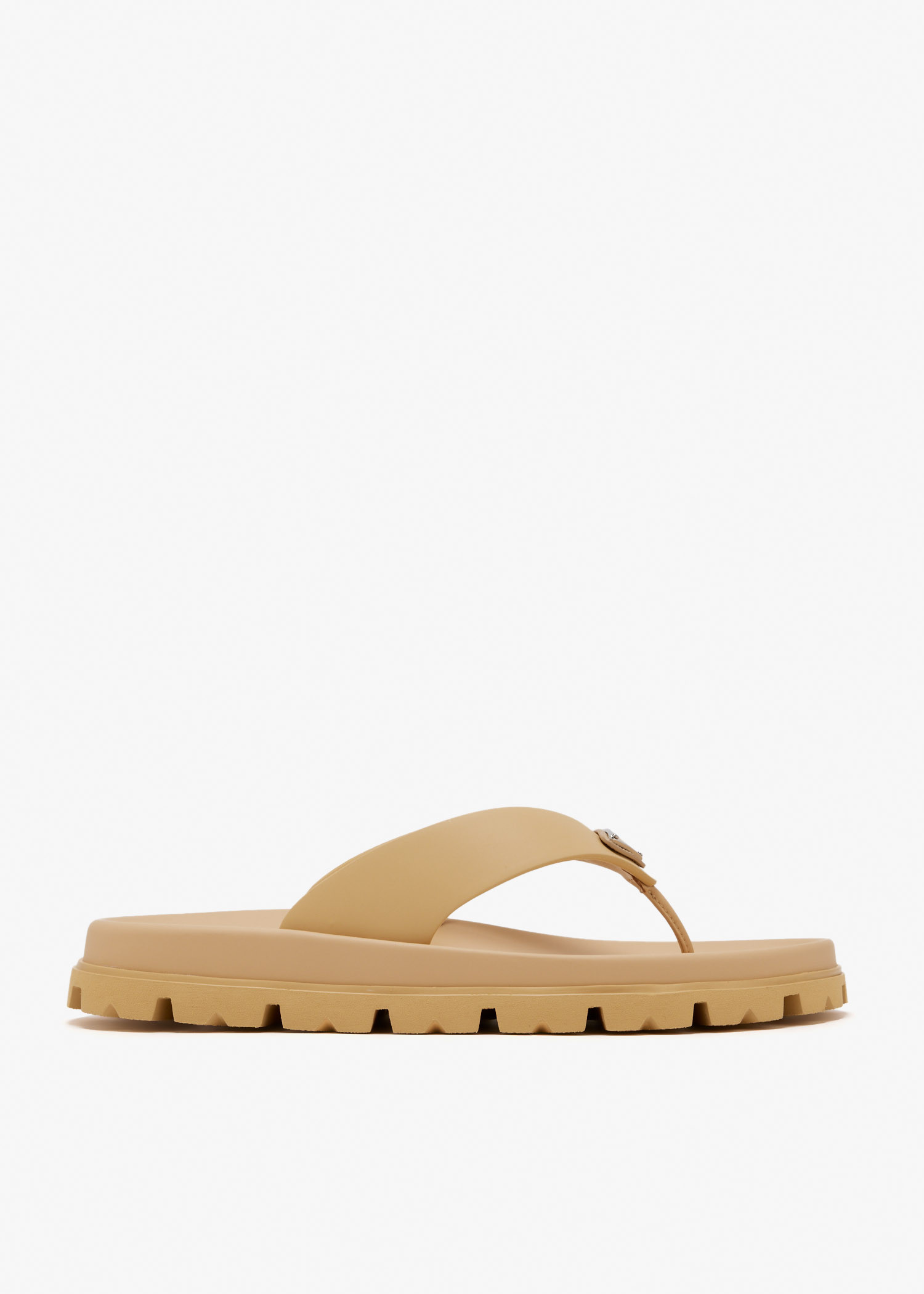 Rubber thong sandals, Beige
Rubber thong sandals, Beige