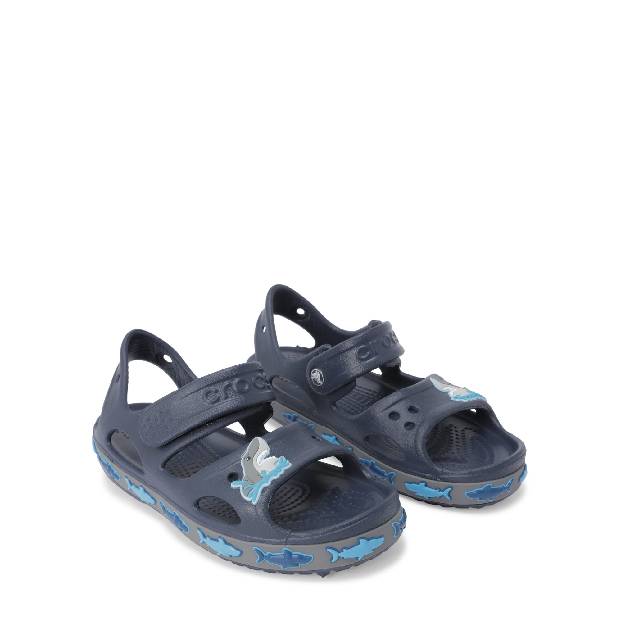 Fun Lab Shark sandals, Blue