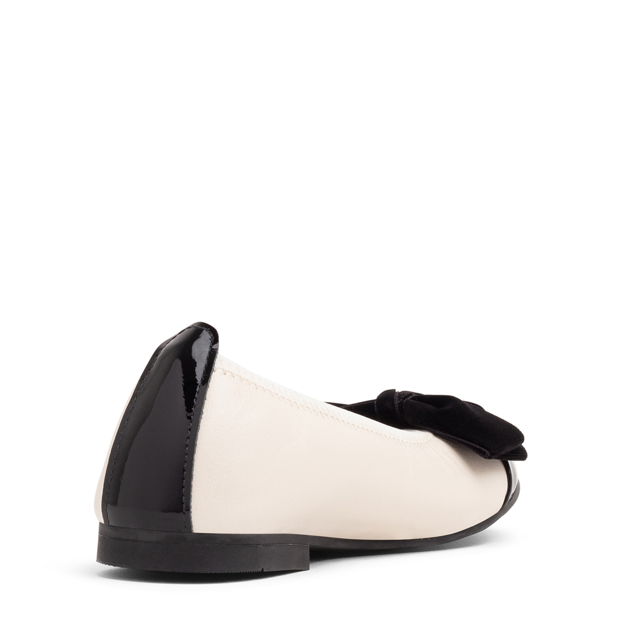 Mini-me ballerina flats, White